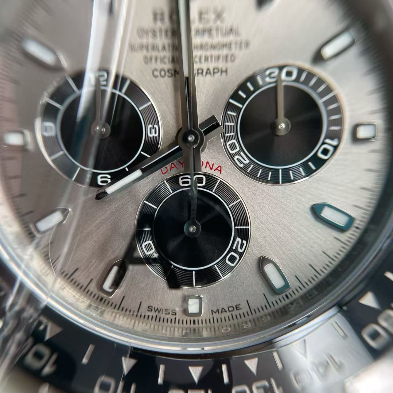 (image for) VSF Rolex Daytona 116519 Ghost Grey Dial Super Clone 4130 Movement