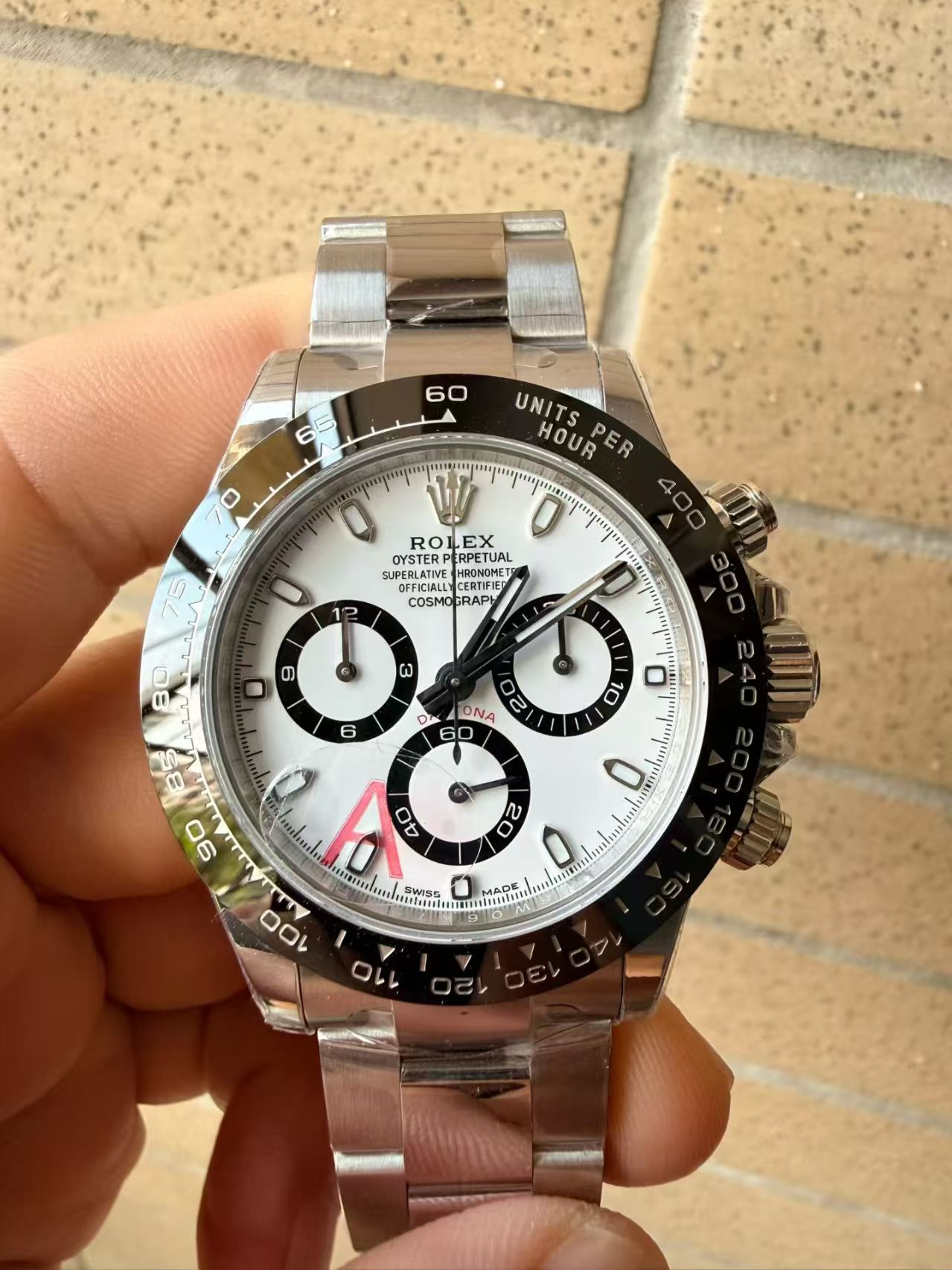 (image for) VSF Rolex Daytona Panda 116500 White Dial Super Clone 4130 Movement