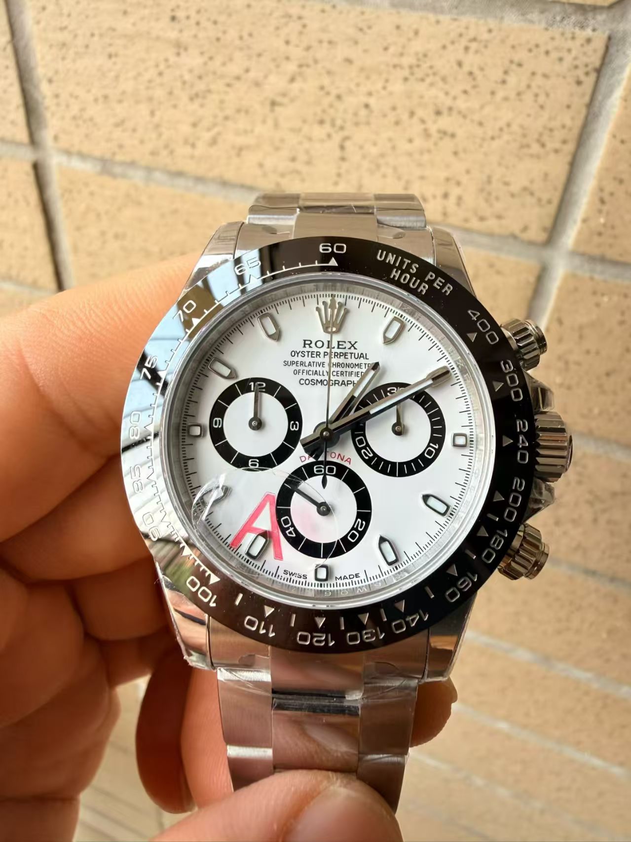 (image for) VSF Rolex Daytona Panda 116500 White Dial Super Clone 4130 Movement