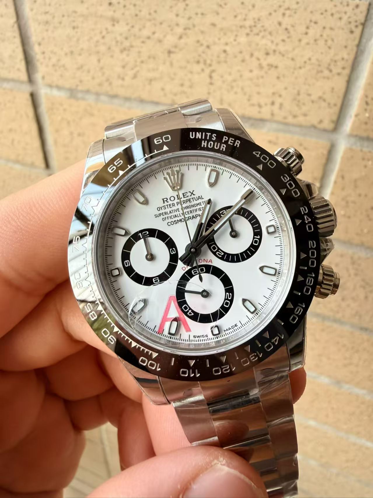 (image for) VSF Rolex Daytona Panda 116500 White Dial Super Clone 4130 Movement