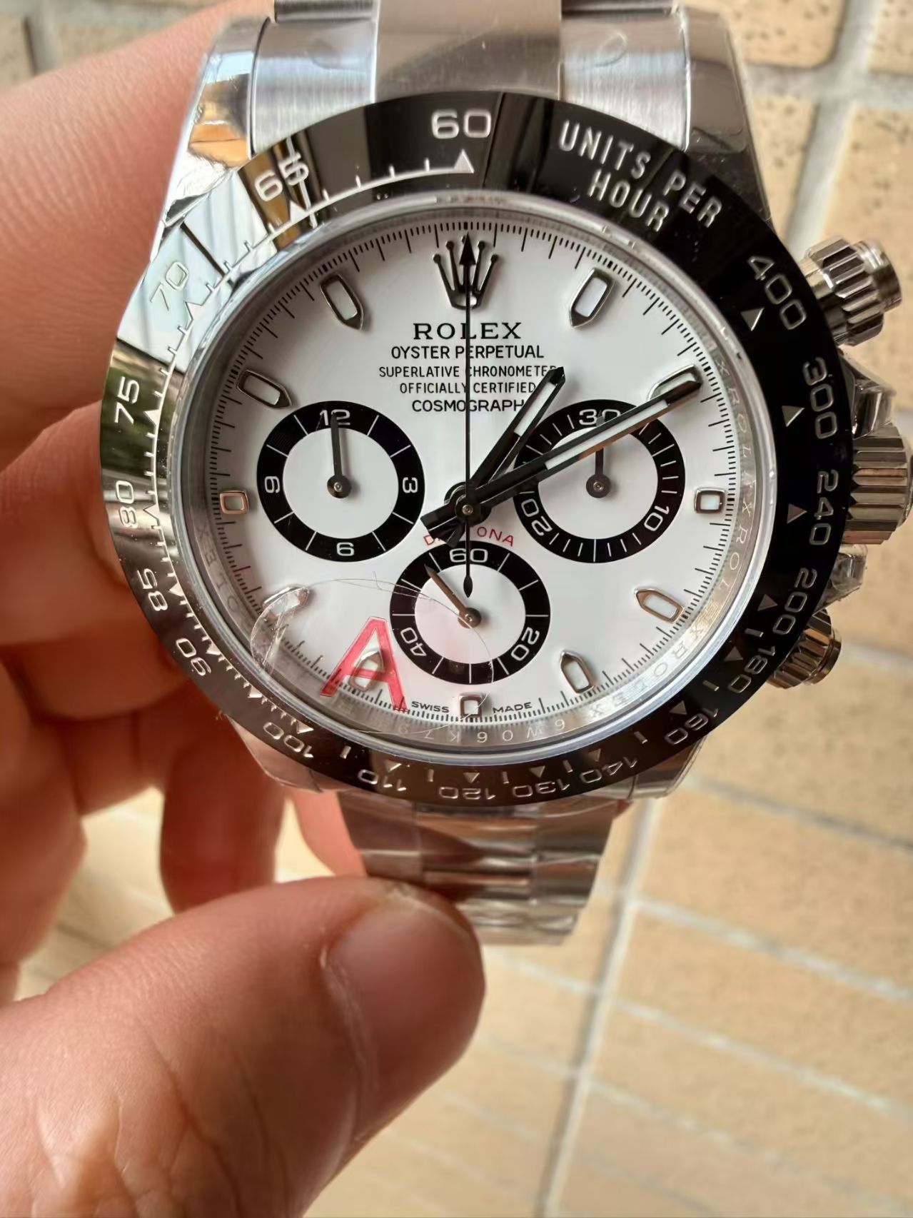 (image for) VSF Rolex Daytona Panda 116500 White Dial Super Clone 4130 Movement