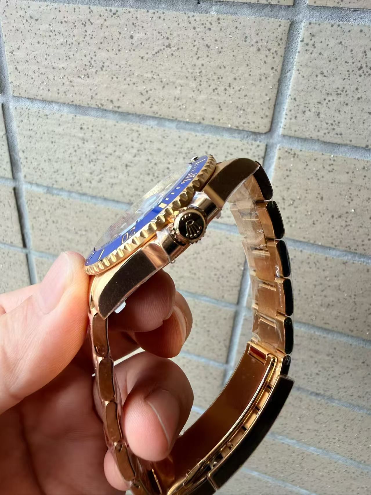 (image for) VSF Rolex Submariner 126618LB Gain Weight Full Yellow Gold Case Blue Dial Super Clone 3235 Movement