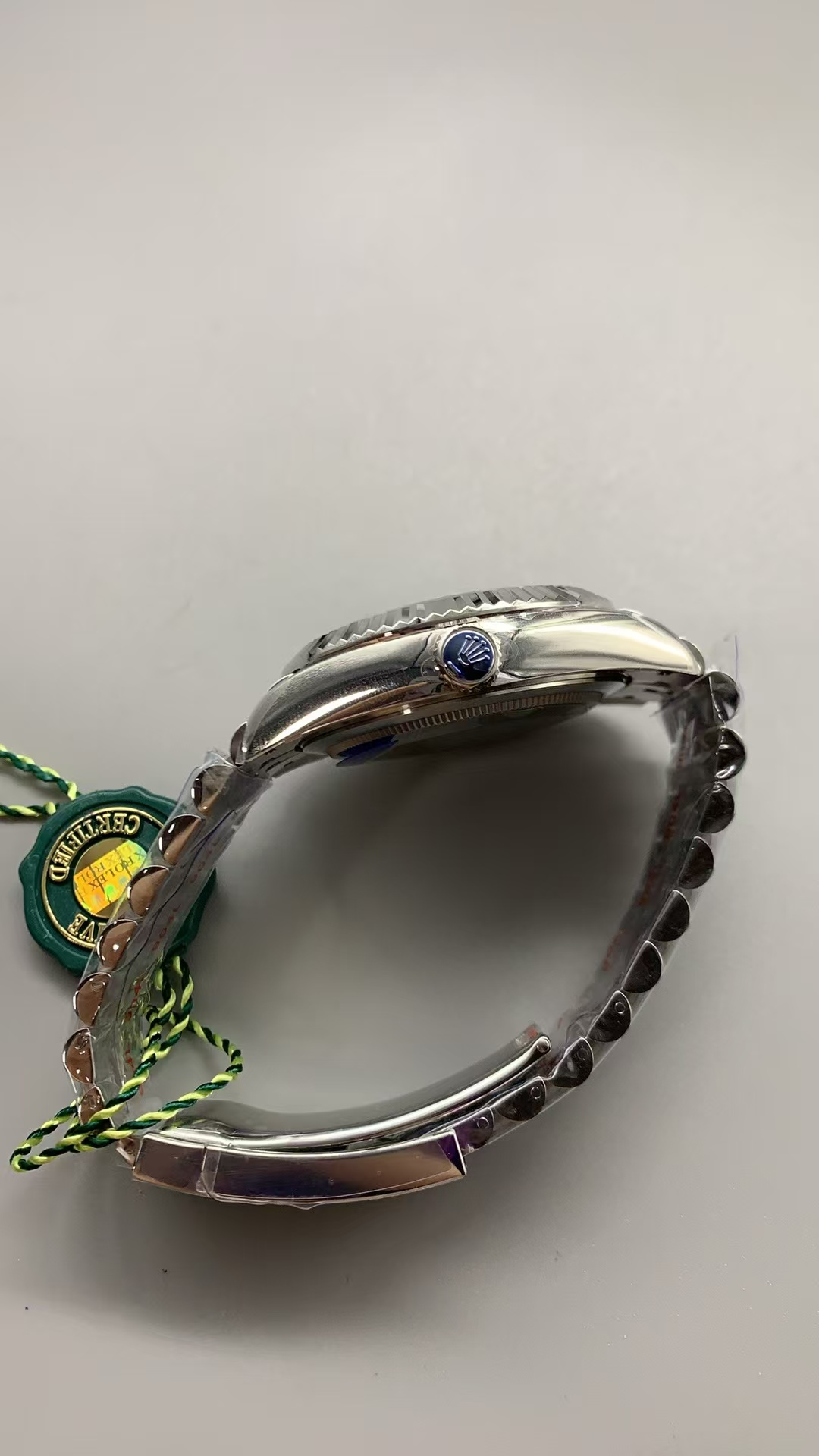 (image for) ZF Rolex Sky-Dweller 326934 Green Dial Jubilee Bracelet Clone ETA 2824-2 Movement
