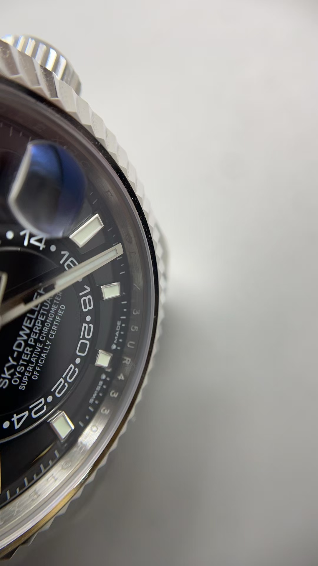 (image for) ZF Rolex Sky-Dweller 326934 Black Dial Jubilee Bracelet Clone ETA 2824-2 Movement