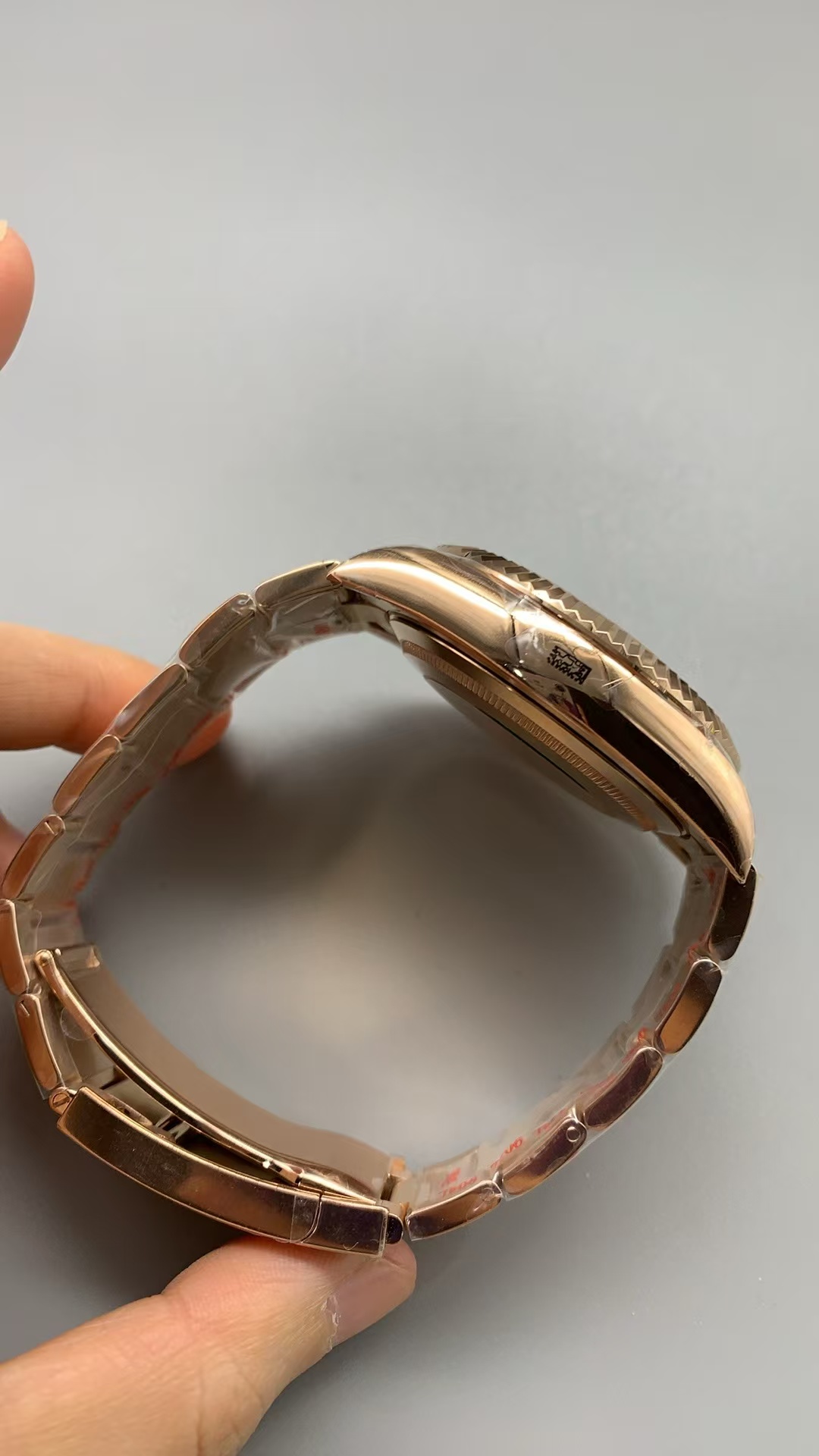 (image for) Noob Factory Rolex Sky-Dweller 336935 Rose Gold Case Chocolate Dial Clone ETA Movement