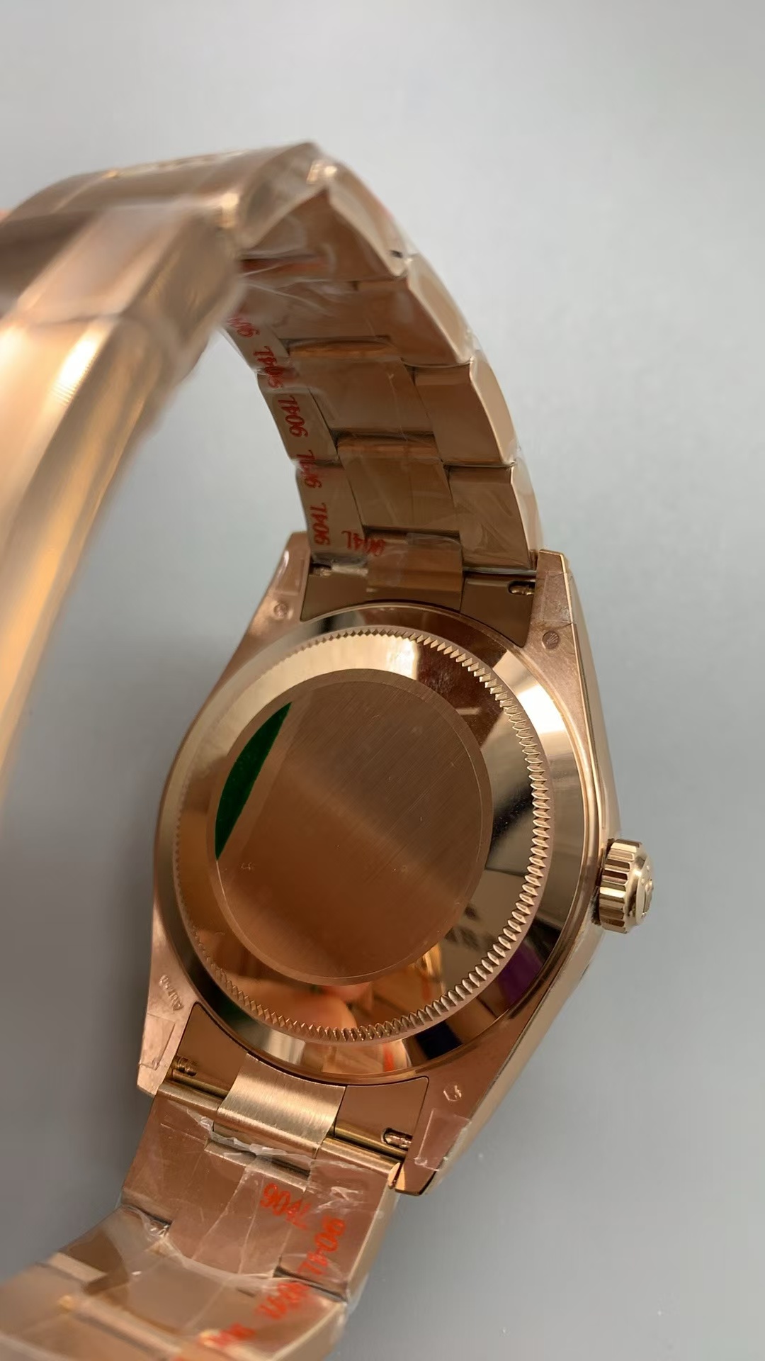(image for) Noob Factory Rolex Sky-Dweller 336935 Rose Gold Case Chocolate Dial Clone ETA Movement