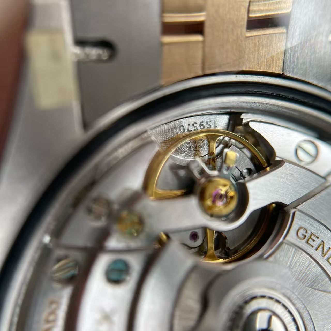 (image for) VSF Rolex Datejust 36mm Gain Weight Black Dial Diamond Markers Super Clone 3235 Movement
