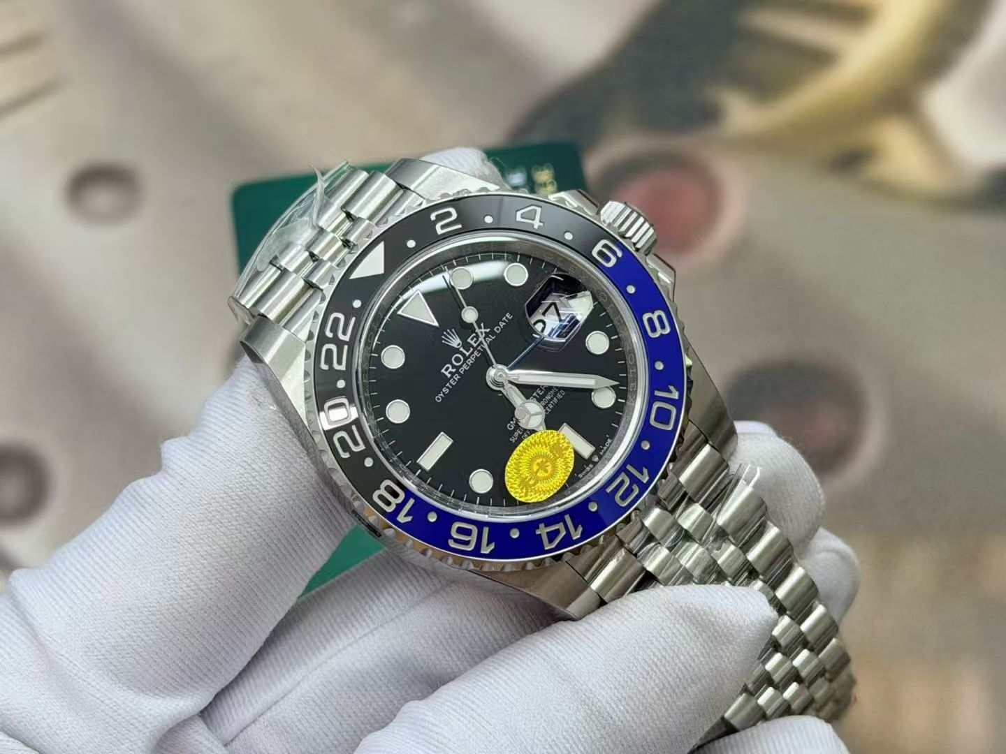 (image for) VSF Rolex GMT-Master II 126710BLNR Batgirl Black Blue Ceramic Bezel Super Clone 3285 Free-Sprung Movement