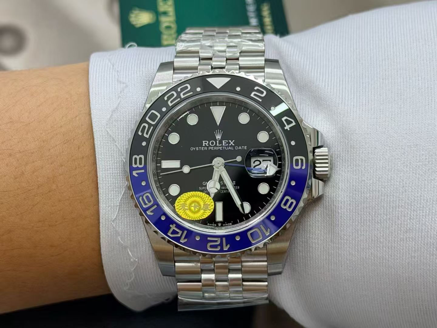 (image for) VSF Rolex GMT-Master II 126710BLNR Batgirl Black Blue Ceramic Bezel Super Clone 3285 Free-Sprung Movement