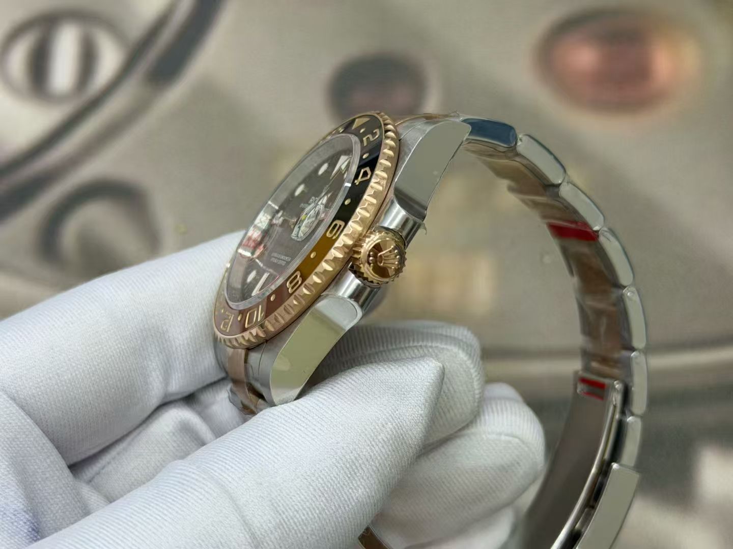(image for) VSF Rolex GMT-Master II Gain Weight 126711CHNR Root Beer Two Tone Super Clone 3285 Movement