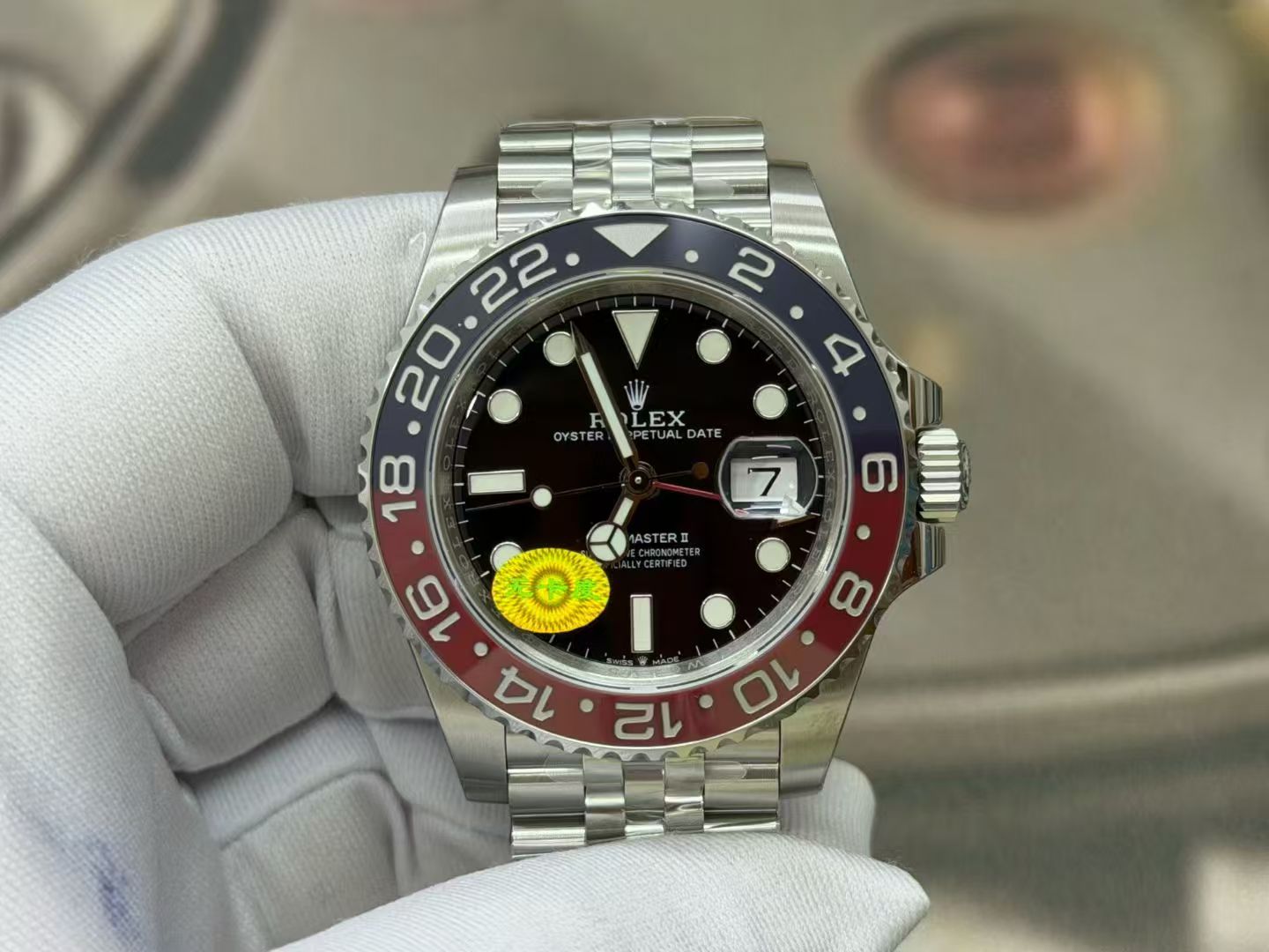 (image for) VSF Rolex GMT-Master II 126710BLRO Pepei Blue Red Ceramic Bezel Free-Sprung 3285 Movement