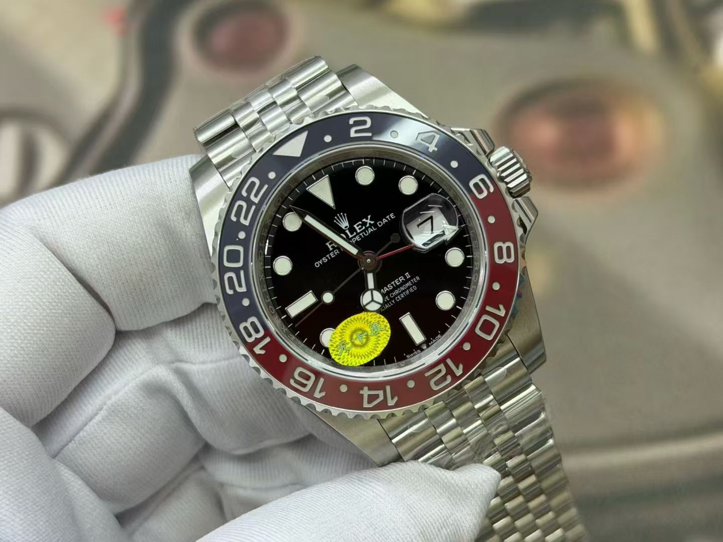 (image for) VSF Rolex GMT-Master II 126710BLRO Pepei Blue Red Ceramic Bezel Free-Sprung 3285 Movement