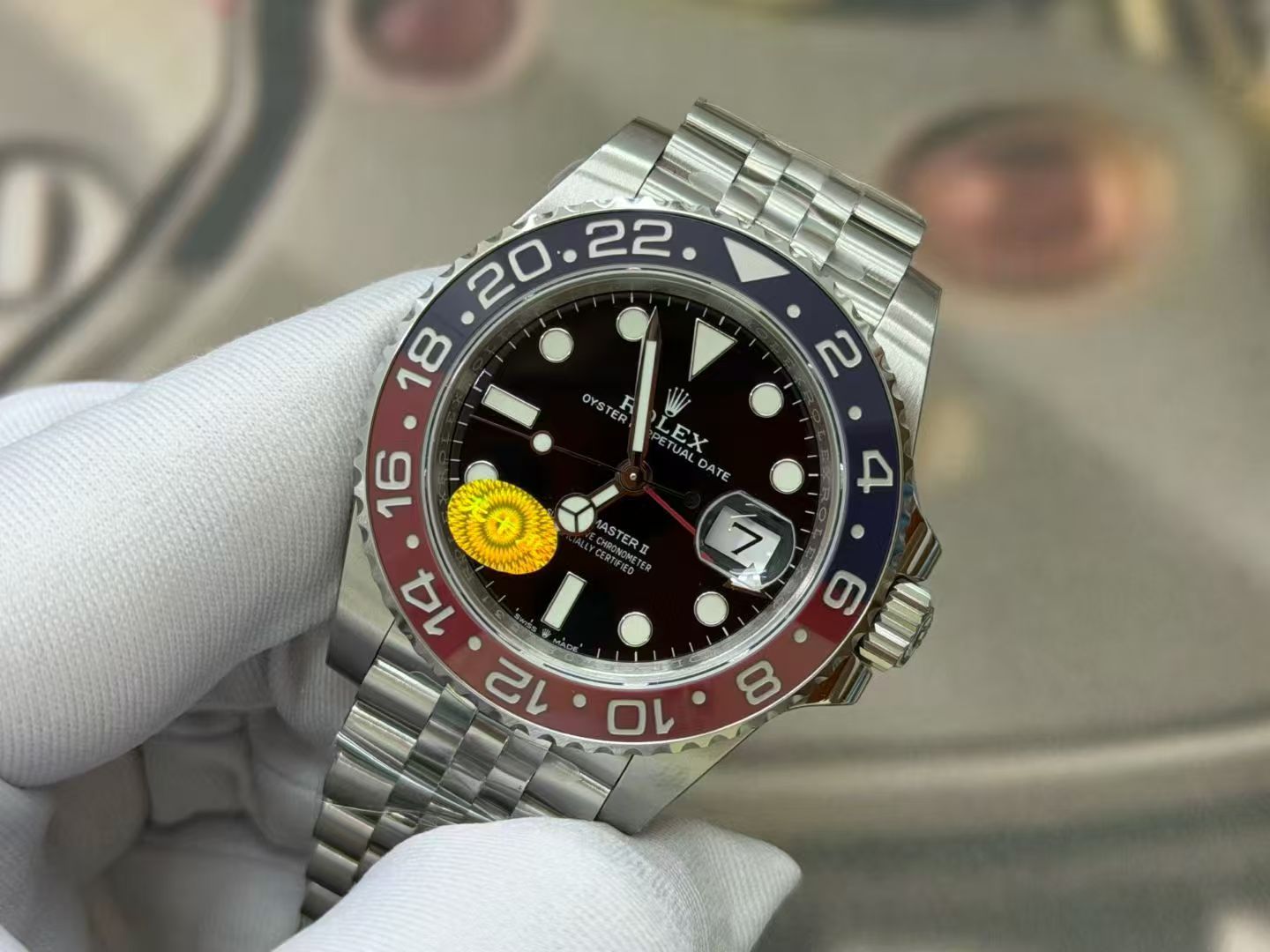 (image for) VSF Rolex GMT-Master II 126710BLRO Pepei Blue Red Ceramic Bezel Free-Sprung 3285 Movement