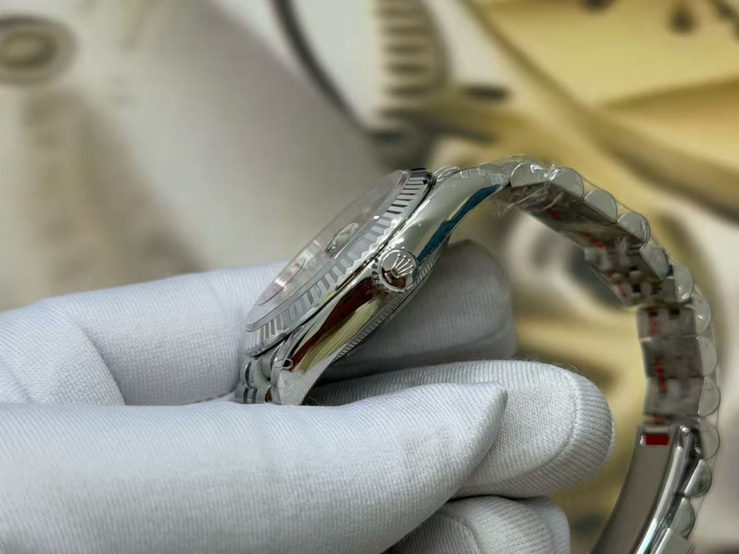 (image for) VSF Rolex Datejust 36mm Gain Weight Blue Dial Diamond Markers with Super Clone 3235 Movement
