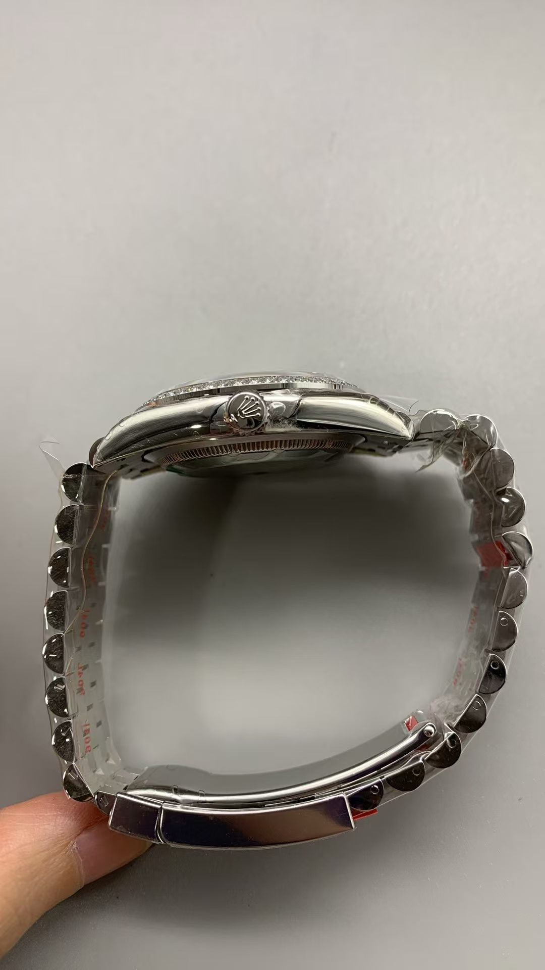 (image for) VSF Rolex Datejust 36mm Diamond Bezel Silver Dial with Super Clone 3235 Movement