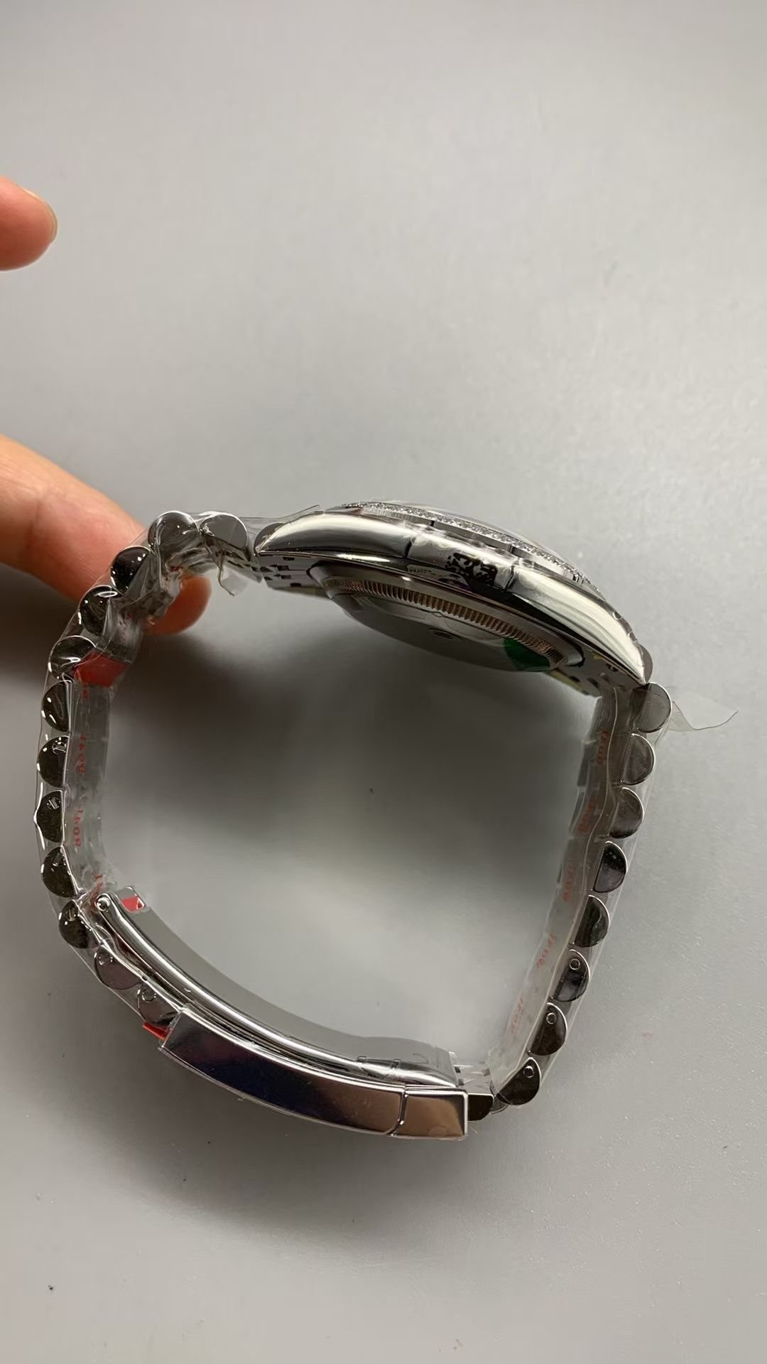 (image for) VSF Rolex Datejust 36mm Diamond Bezel Silver Dial with Super Clone 3235 Movement