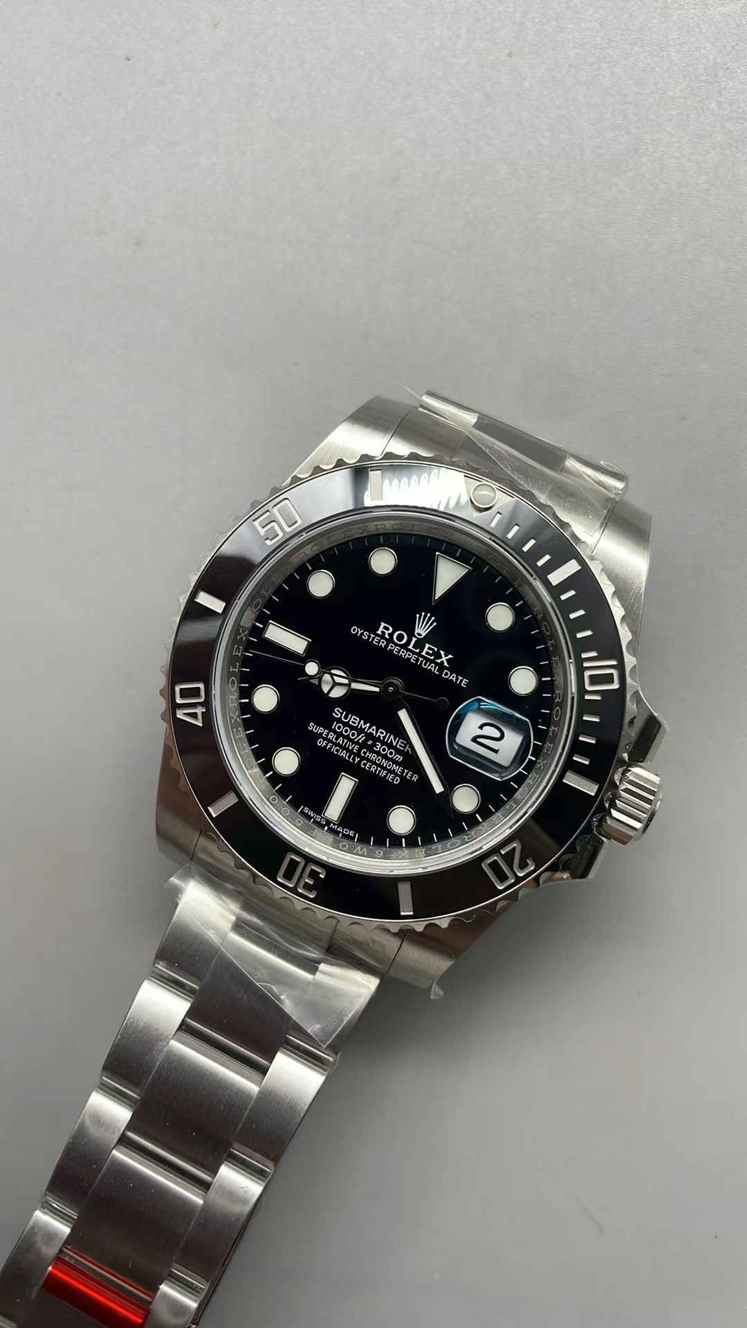 (image for) VSF Rolex Submariner 40mm 116610LN Black Ceramic Bezel Super Clone 3135 Movement