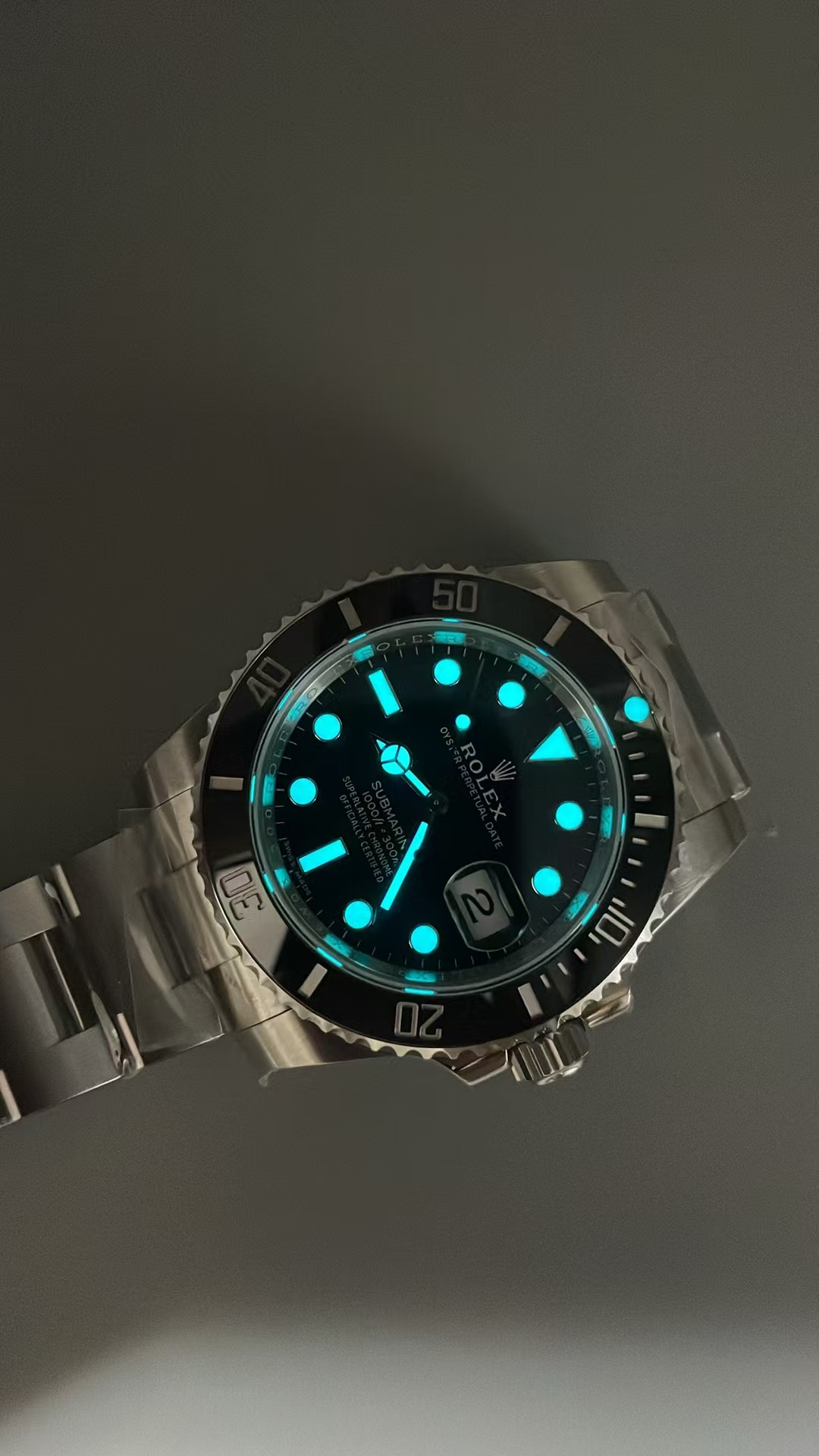 (image for) VSF Rolex Submariner 40mm 116610LN Black Ceramic Bezel Super Clone 3135 Movement