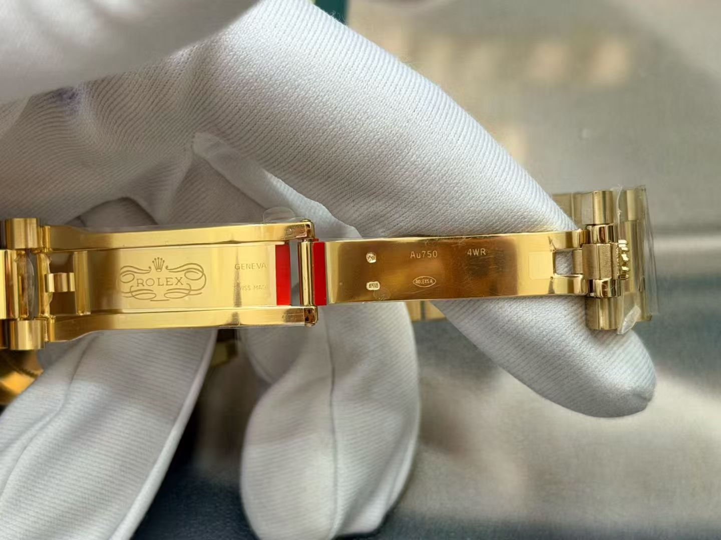 (image for) VSF Rolex Day-Date 228238 Gain Weight Yellow Gold Case Casion Green Dial Super Clone 3255 Movement