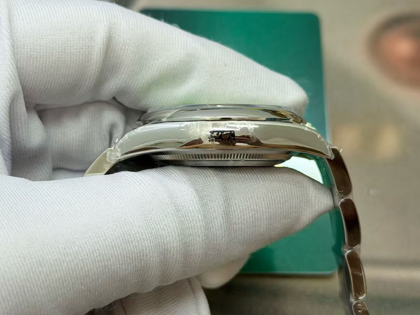 (image for) VSF Rolex Oyster Perpetual 126000 Pistachio 36mm Super Clone 3230 Movement