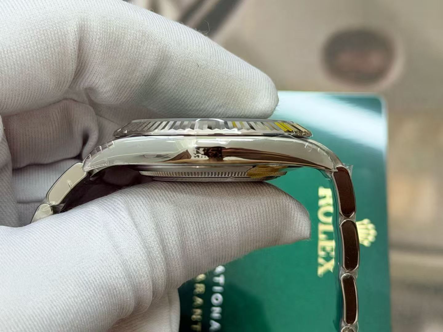 (image for) VSF Rolex Datejust II Mint Green Dial Oyster Bracelet with Free-Sprung 3235 Movement