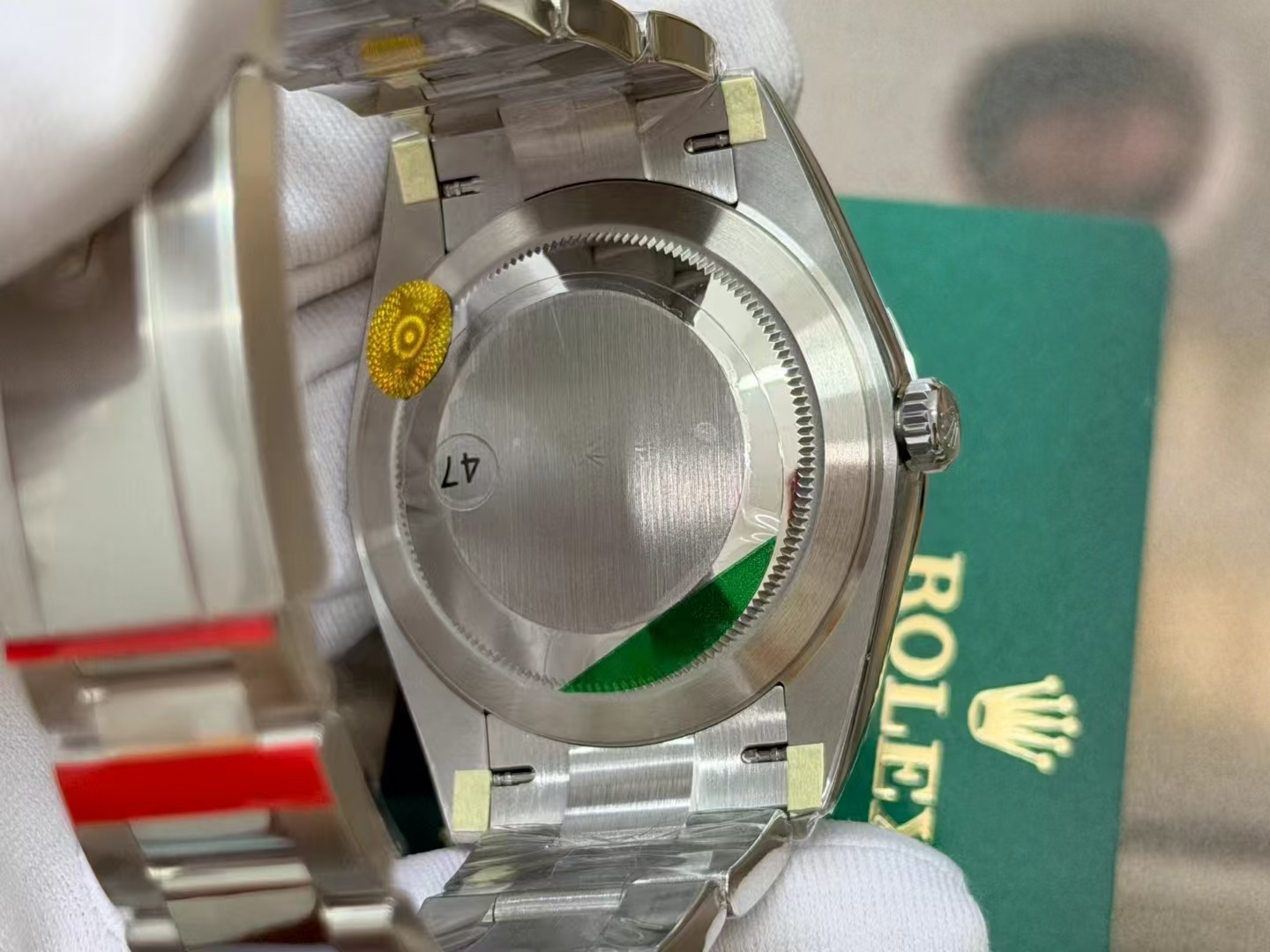 (image for) VSF Rolex Datejust II 41mm Grey Dial Diamond Hour Markers Oyster Bracelet Free-Sprung 3235 Movement