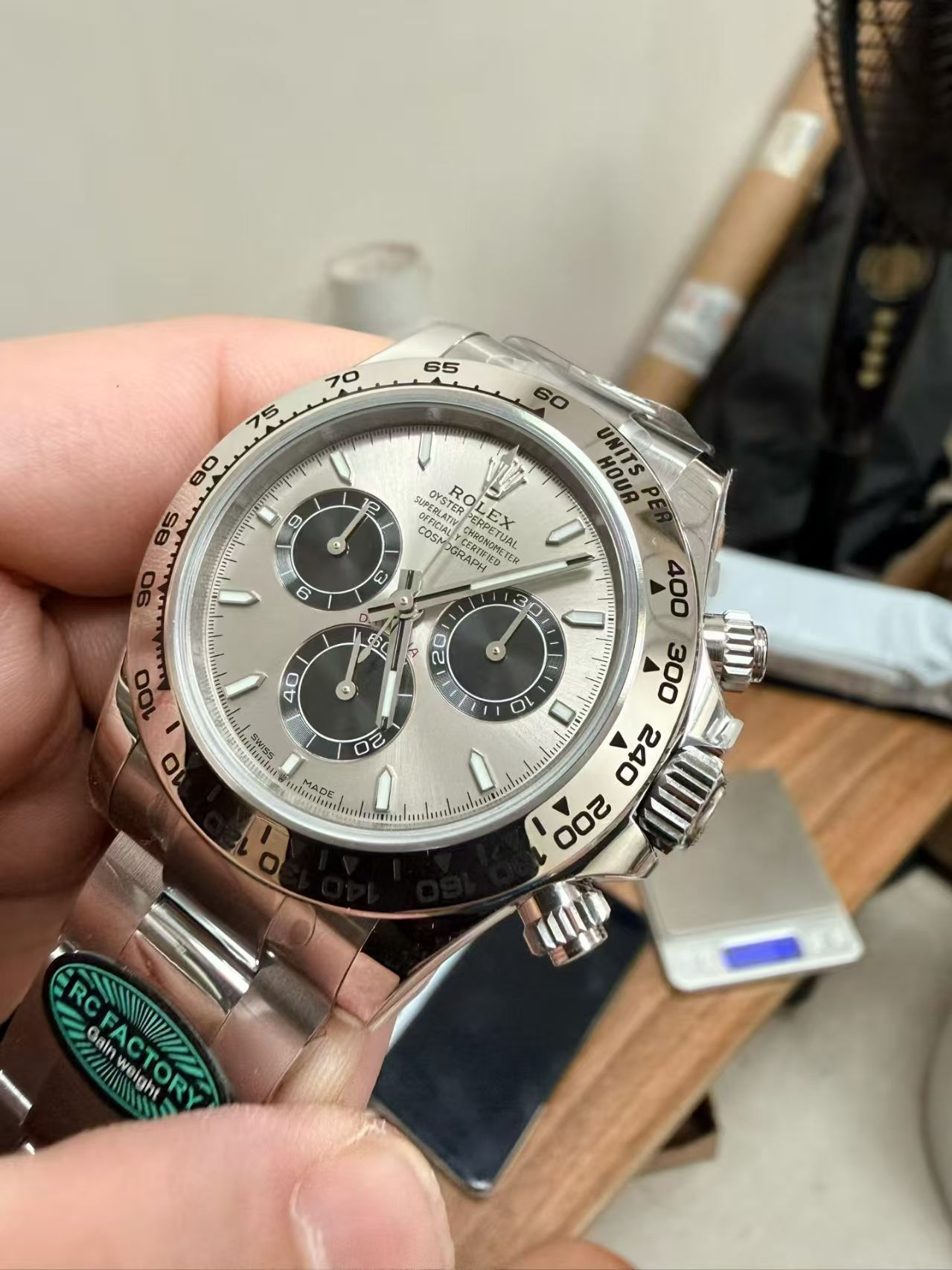 (image for) RCF Rolex Daytona 126509 Gain Weight Grey Dial Super Clone 4131 Movement