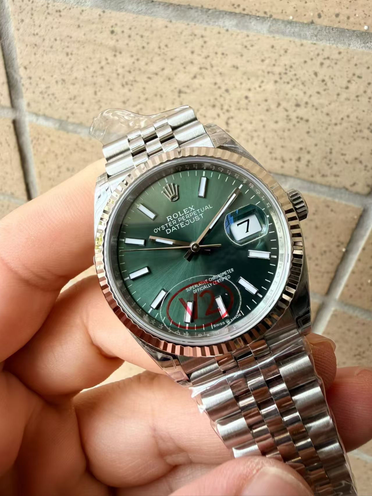(image for) VSF Rolex Datejust 36mm 126234 Mint Green Dial Jubilee Bracelet Super Clone 3235 Movement