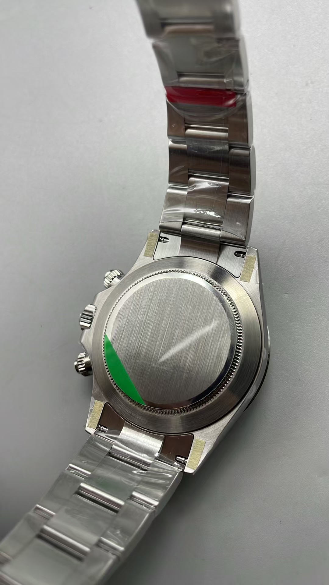 (image for) 3CF Rolex Daytona 116520 Full Stainless Steel Black Dial Super Clone 4130 Movement