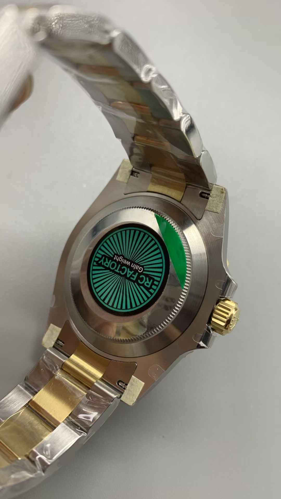 (image for) RCF Rolex Submariner 41mm 126613LN Gain Weight Two Tone Black Dial Super Clone 3235 Movement