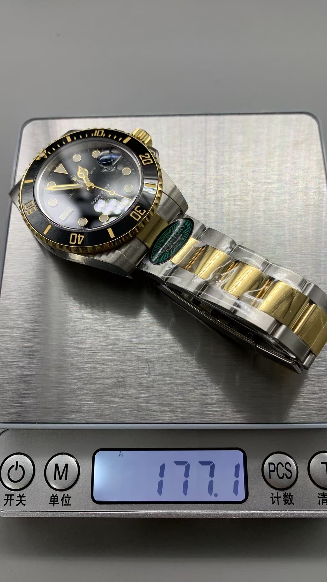 (image for) RCF Rolex Submariner 41mm 126613LN Gain Weight Two Tone Black Dial Super Clone 3235 Movement