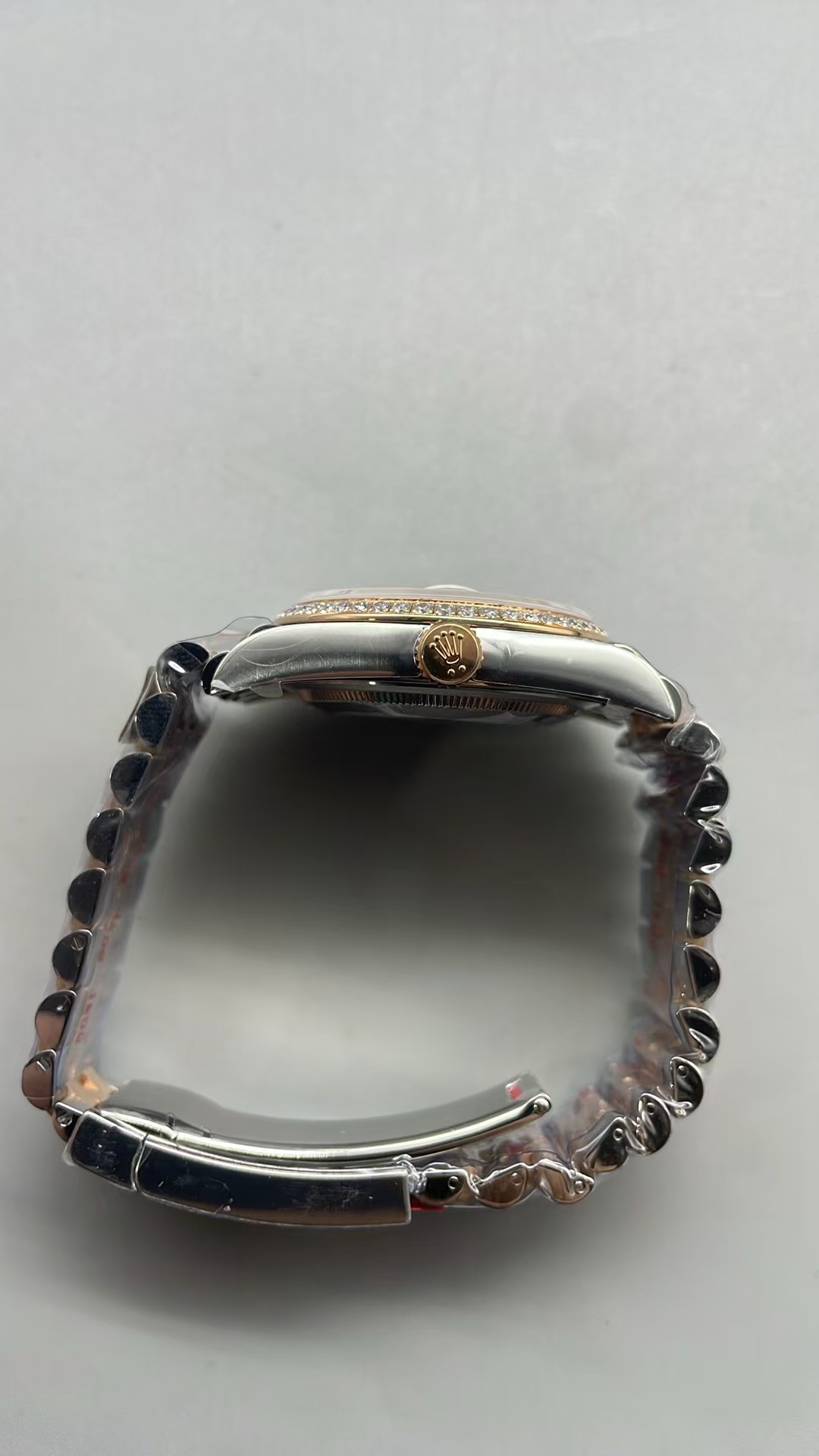 (image for) ARF Rolex Datejust 36mm Two Tone Rose Gold Diamond Bezel Chocolate Dial Clone 3235 Movement