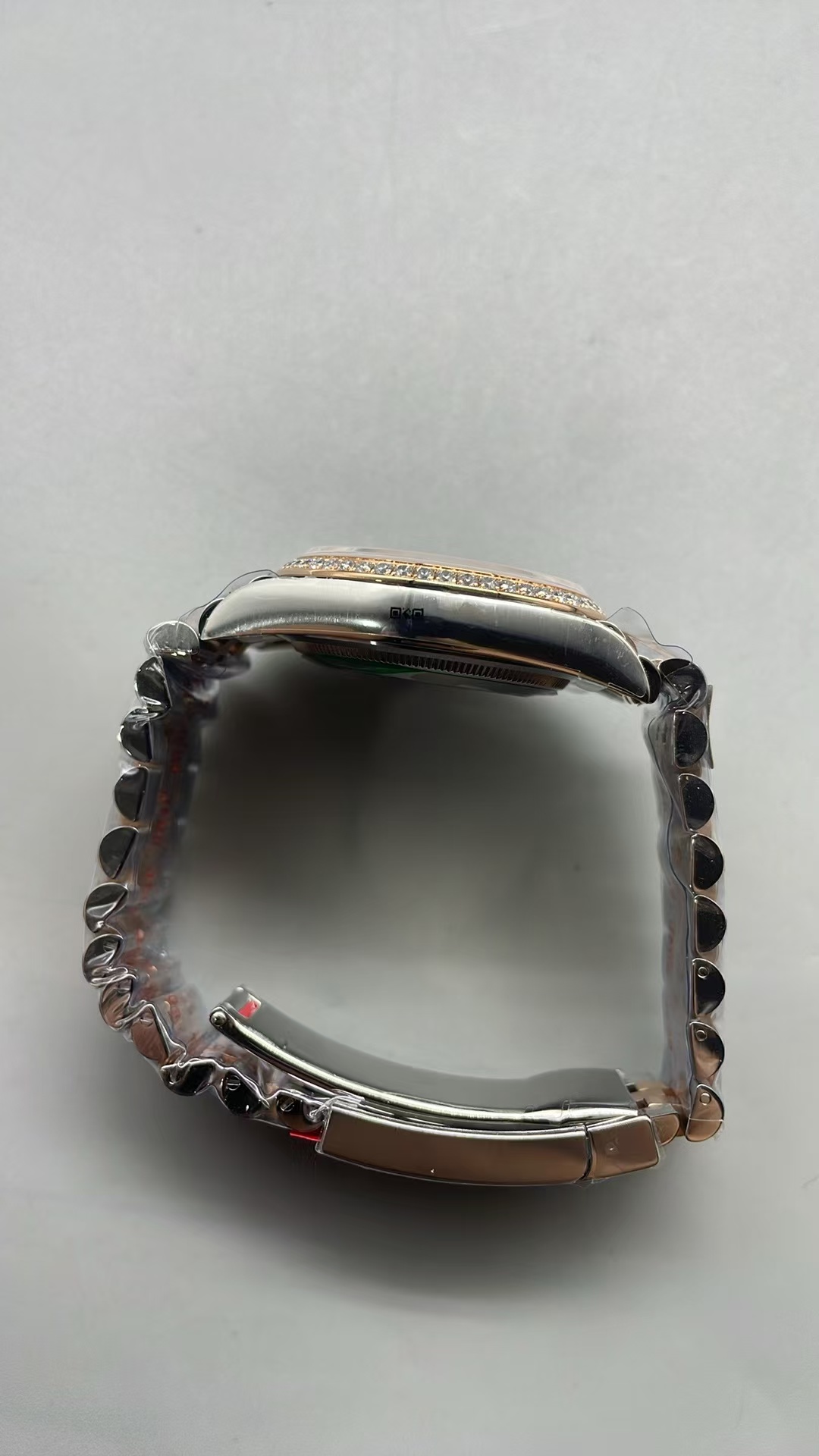 (image for) ARF Rolex Datejust 36mm Two Tone Rose Gold Diamond Bezel Chocolate Dial Clone 3235 Movement