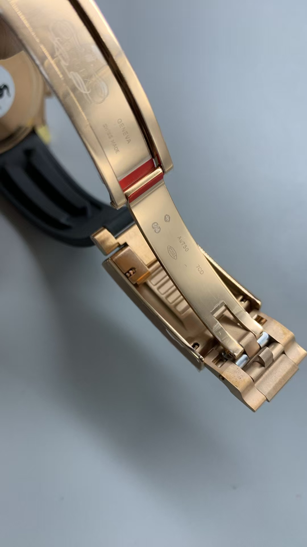 (image for) Rolex Daytona Rose Gold Case SW Meteorite Dial Rubber Band Super Clone 4131 Movement