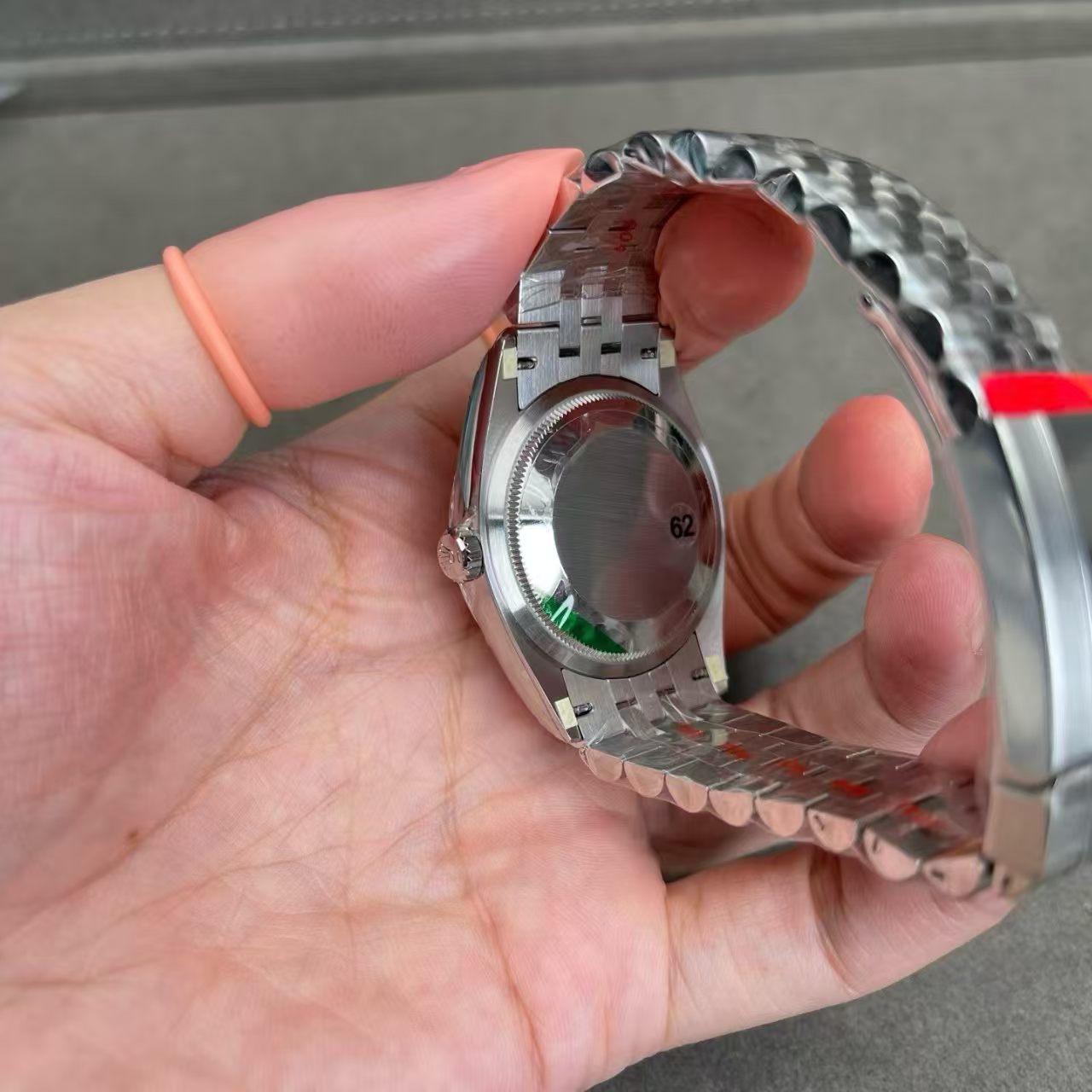 (image for) VSF Rolex Datejust 36mm Pink Dial Rome Markers Super Clone 3235 Movement