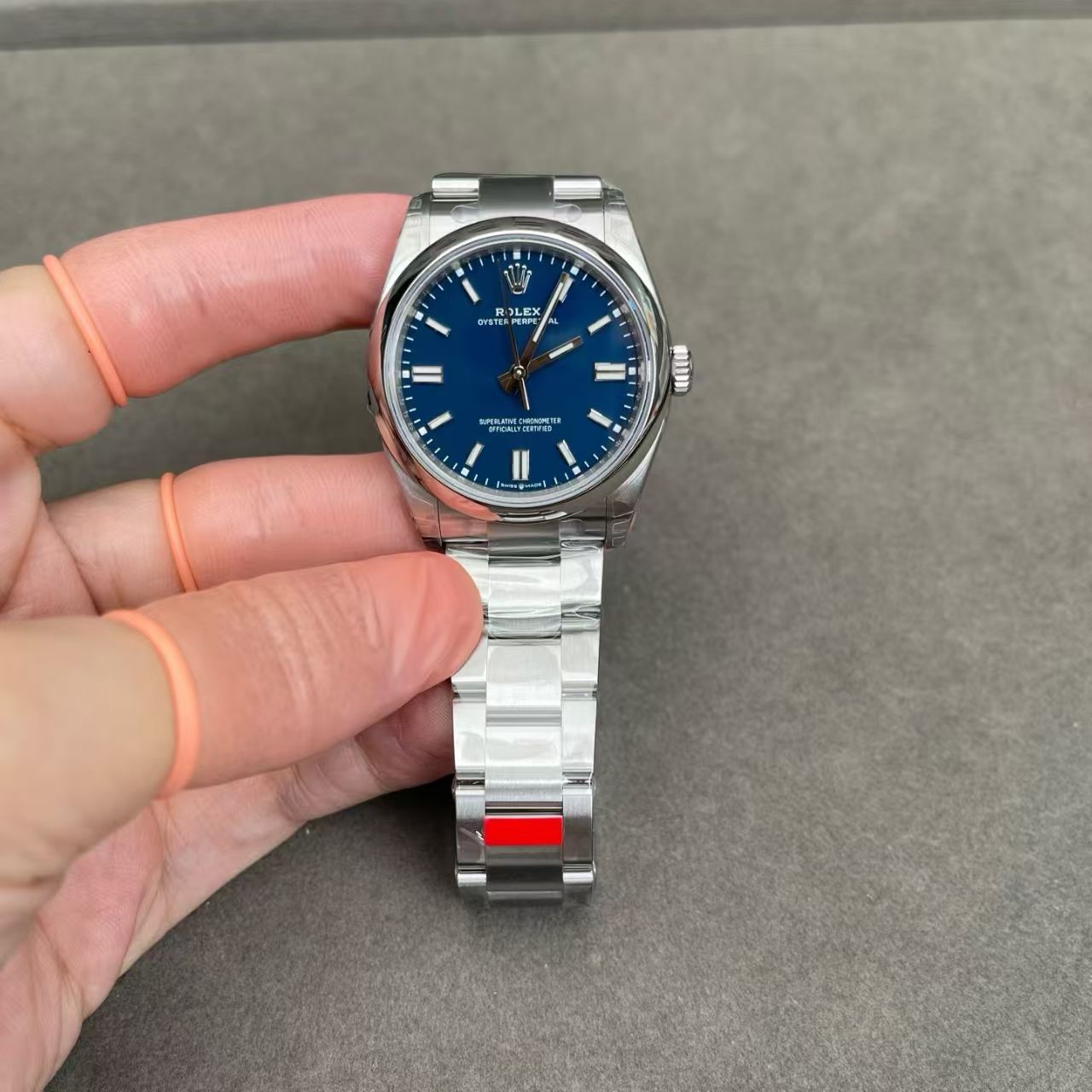 (image for) VSF Rolex Oyster Perpetual 36mm Blue Dial Super Clone 3230 Movement