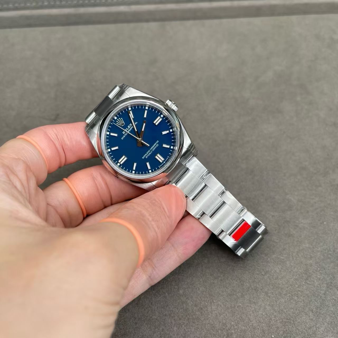 (image for) VSF Rolex Oyster Perpetual 36mm Blue Dial Super Clone 3230 Movement