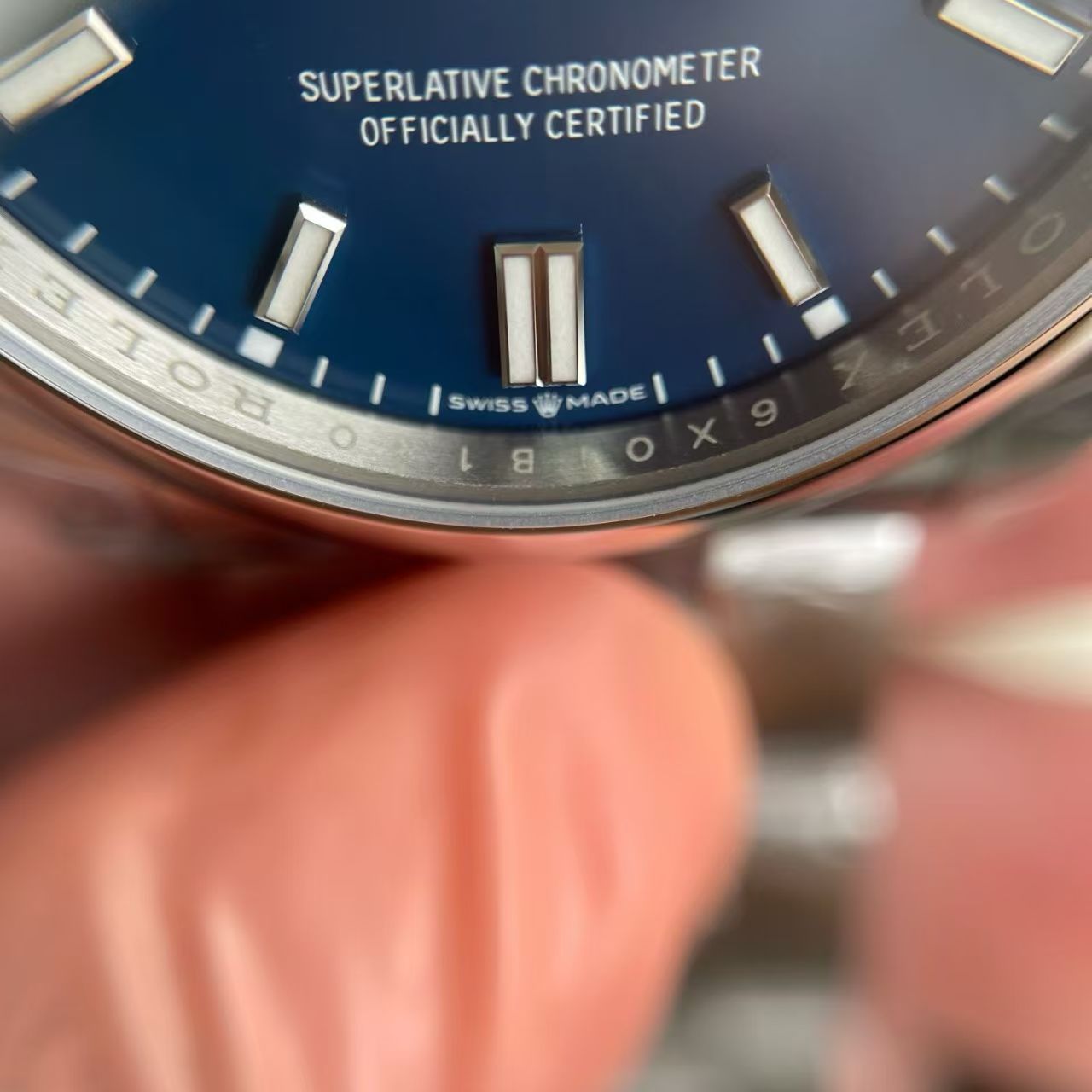 (image for) VSF Rolex Oyster Perpetual 36mm Blue Dial Super Clone 3230 Movement