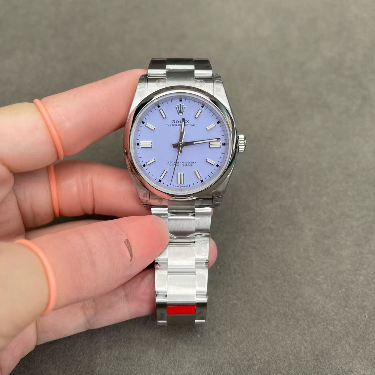 (image for) VSF Rolex Oyster Perpetual 36mm Lavender Dial Super Clone 3230 Movement