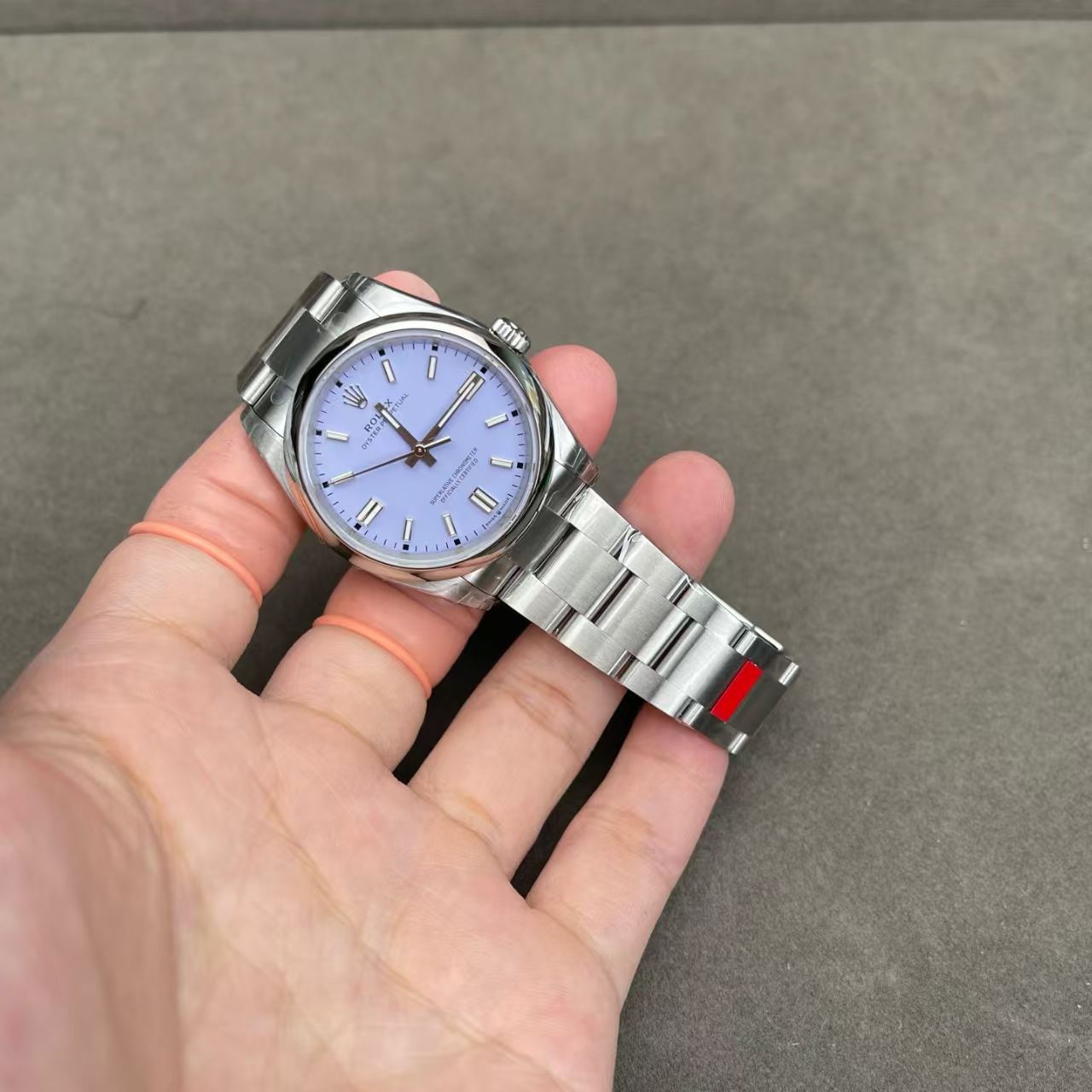 (image for) VSF Rolex Oyster Perpetual 36mm Lavender Dial Super Clone 3230 Movement