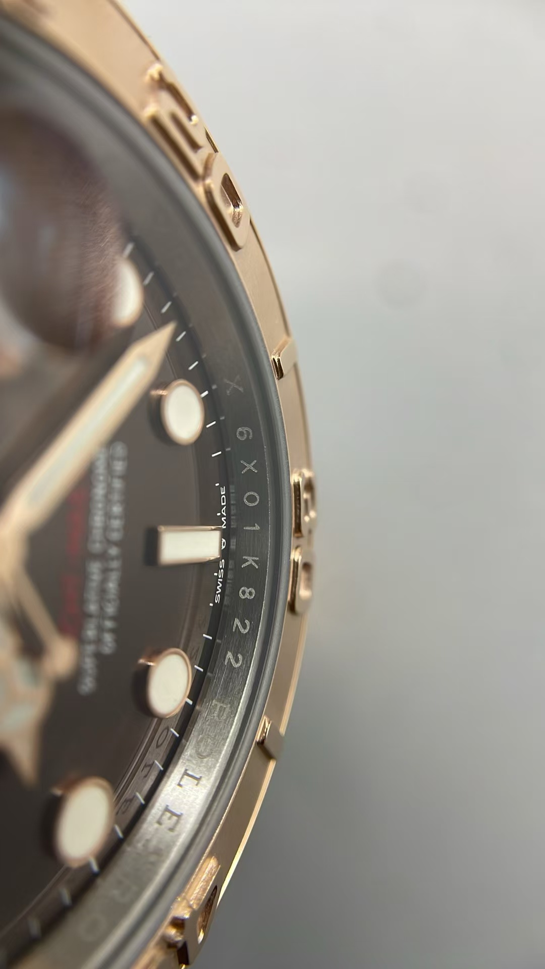 (image for) VSF Rolex YachtMaster 126621-0001 Rose Gold Case Chocolate Dial Super Clone 3235 Movement