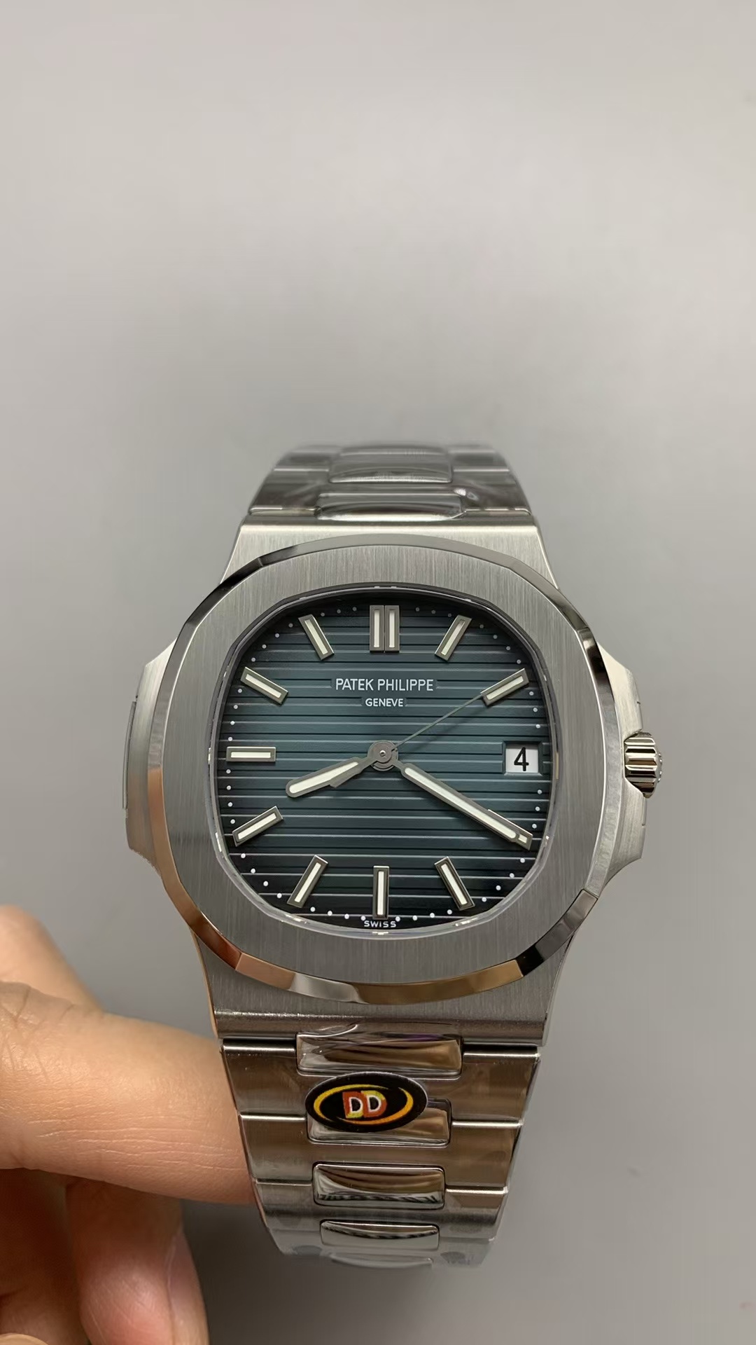 (image for) DDF Patek Philippe Nautilus 5711 Blue Dial Super Clone 330 Movement with Hacking Seconds