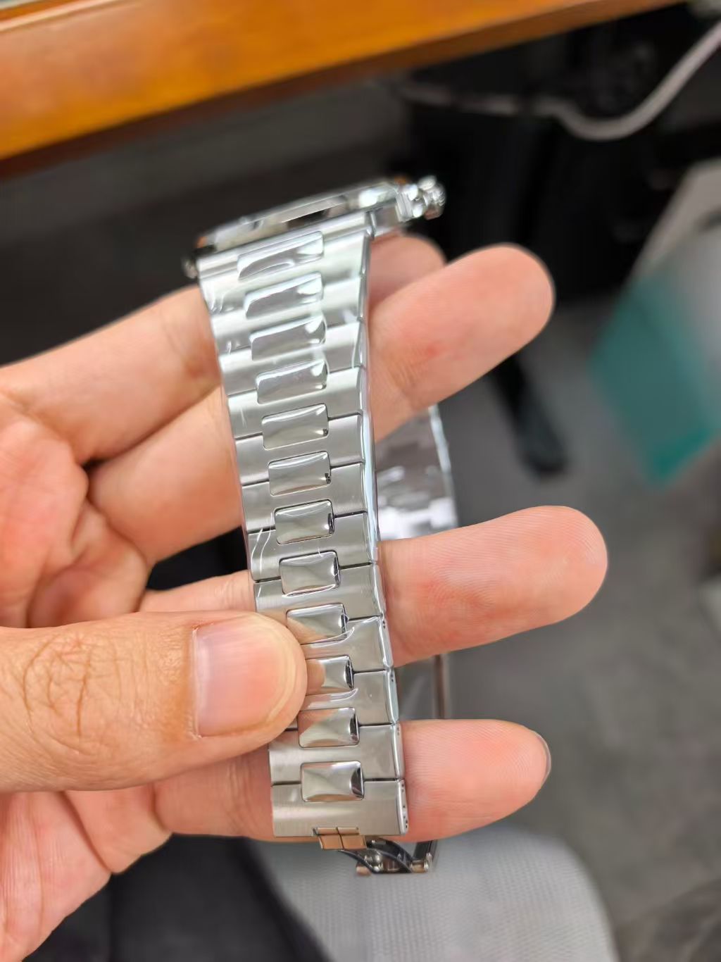(image for) DDF Patek Philippe Nautilus 5711 Blue Dial Super Clone 330 Movement with Hacking Seconds