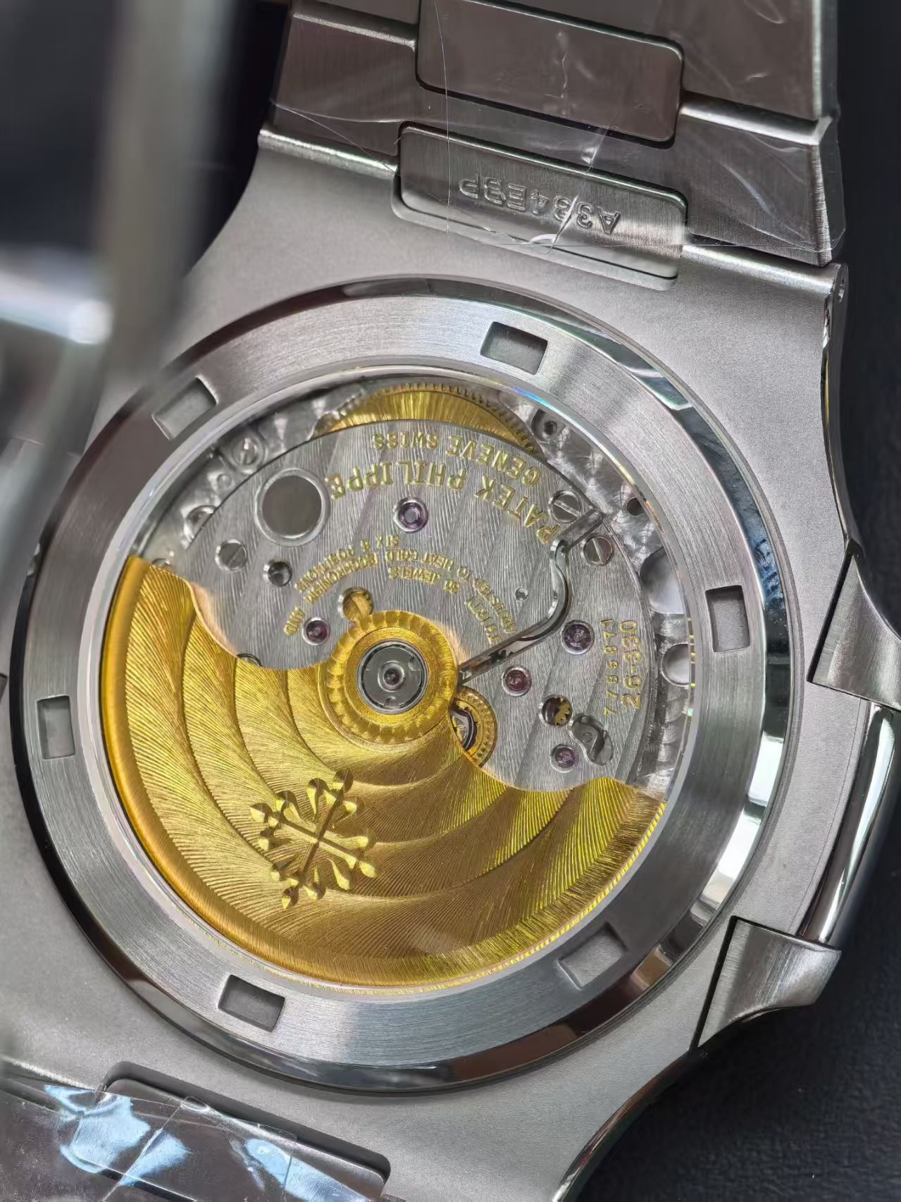 (image for) DDF Patek Philippe Nautilus 5711 Blue Dial Super Clone 330 Movement with Hacking Seconds