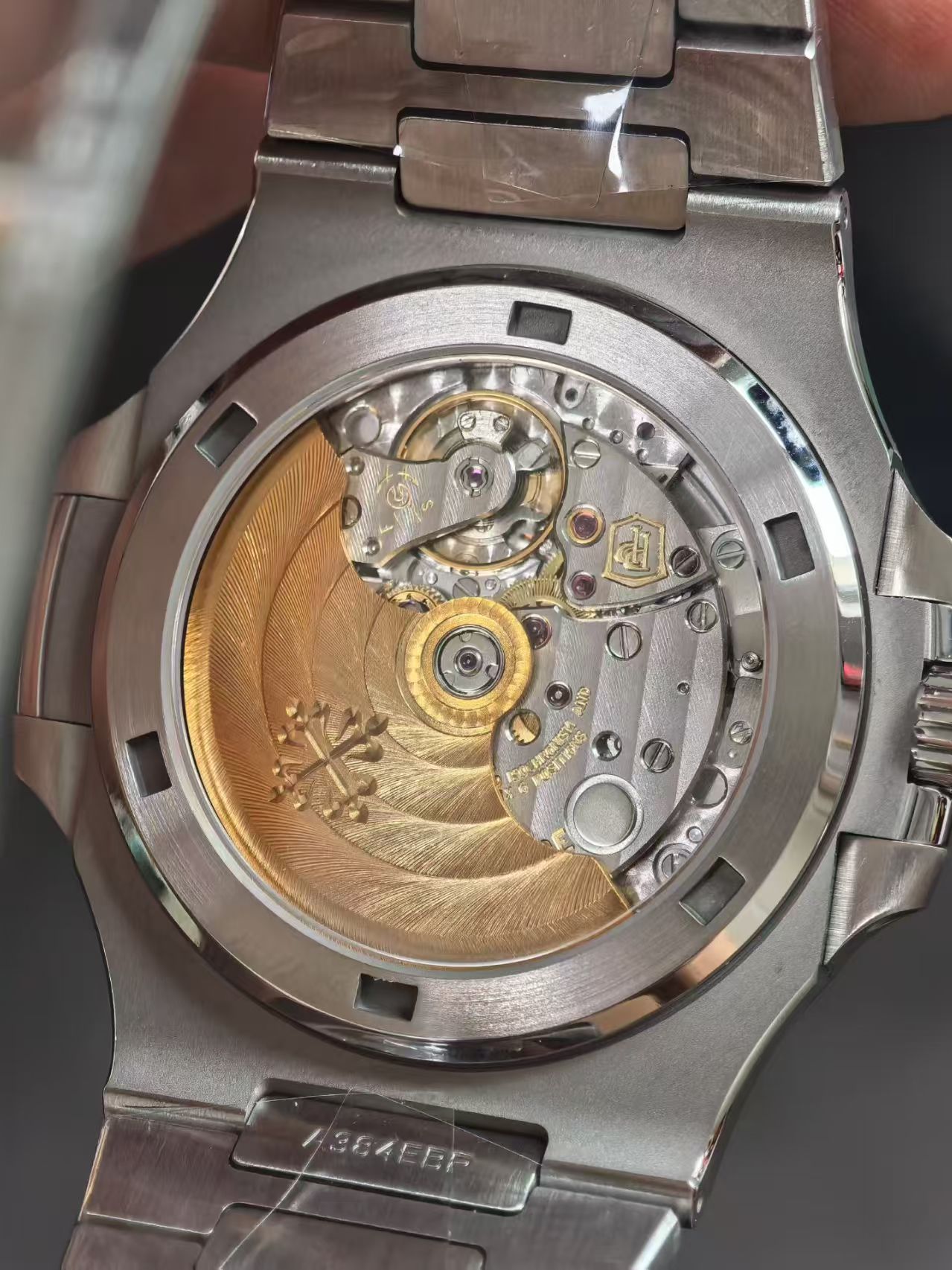 (image for) DDF Patek Philippe Nautilus 5711 Blue Dial Super Clone 330 Movement with Hacking Seconds