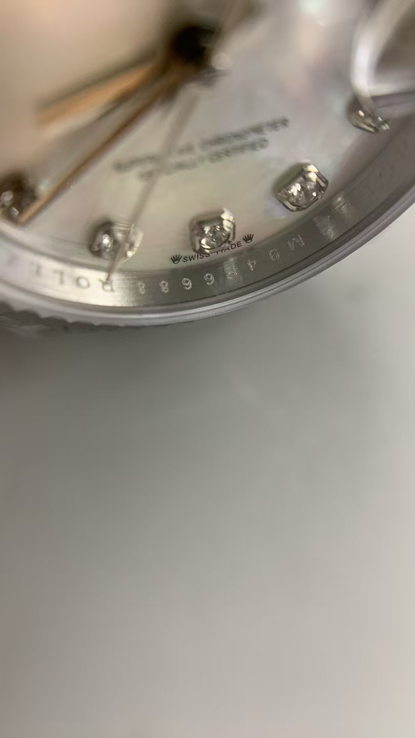 (image for) GSF Rolex Datejust 28mm MOP Dial Diamond Markers Asian Clone 2671 Movement