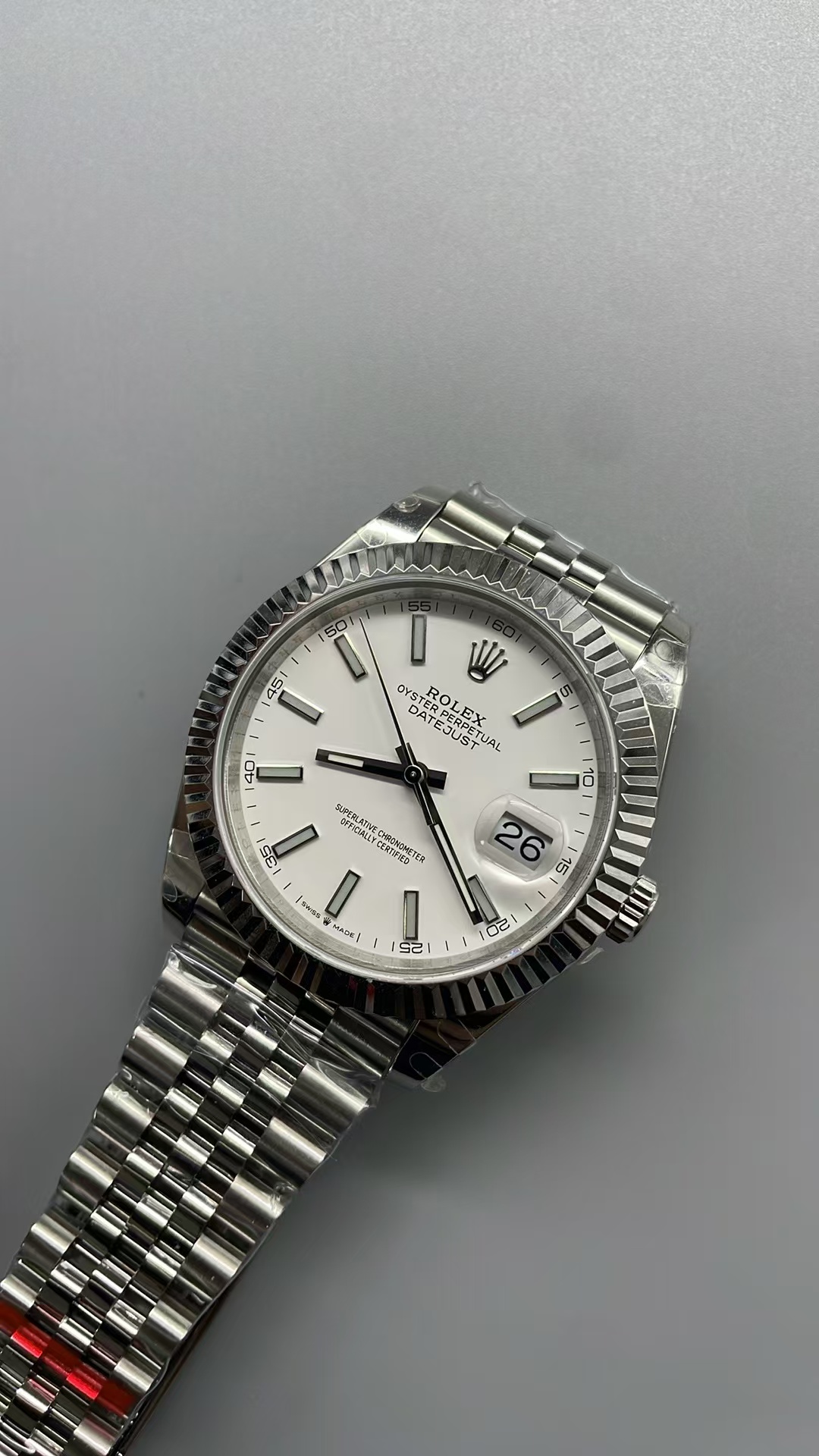 (image for) BPF Rolex Datejust II 41mm White Dial Clone 3235 Movement