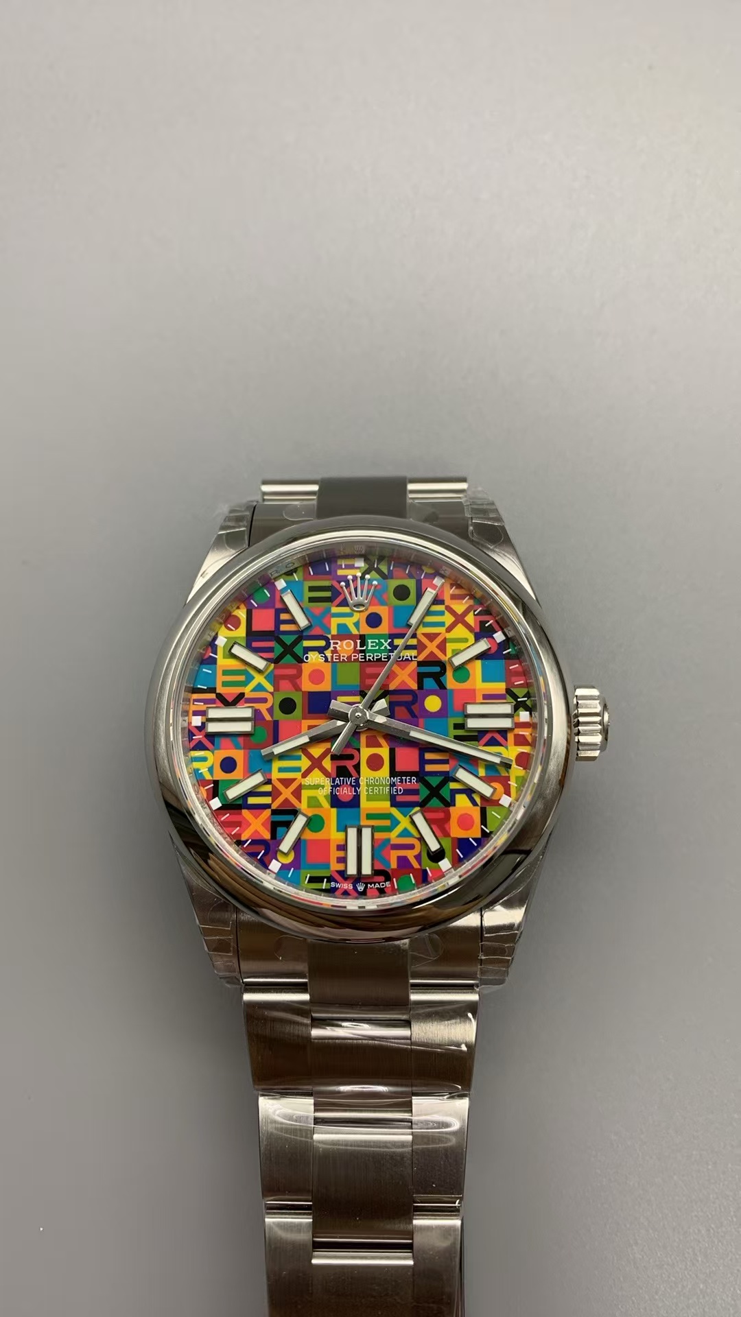 (image for) VSF Rolex Oyster Perpetual 134300 41mm Colorful Motif Dial Super Clone 3230 Movement