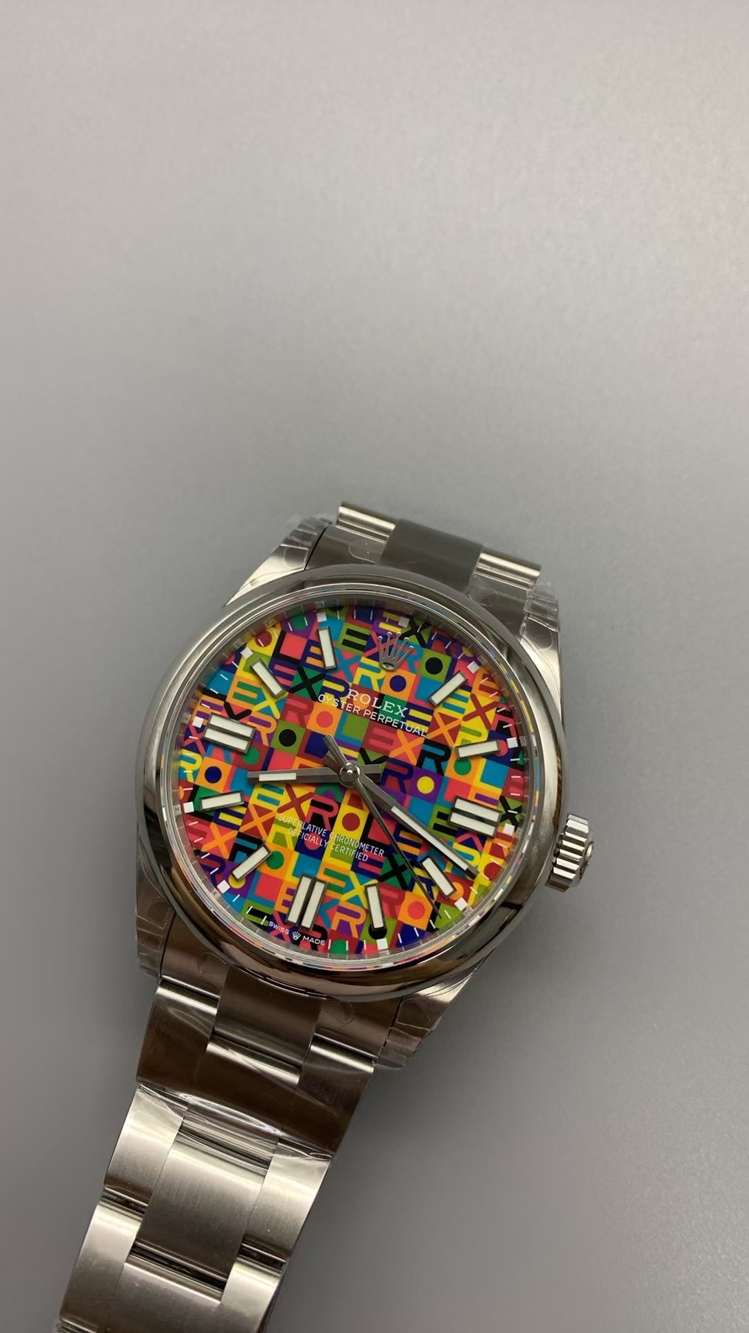 (image for) VSF Rolex Oyster Perpetual 134300 41mm Colorful Motif Dial Super Clone 3230 Movement