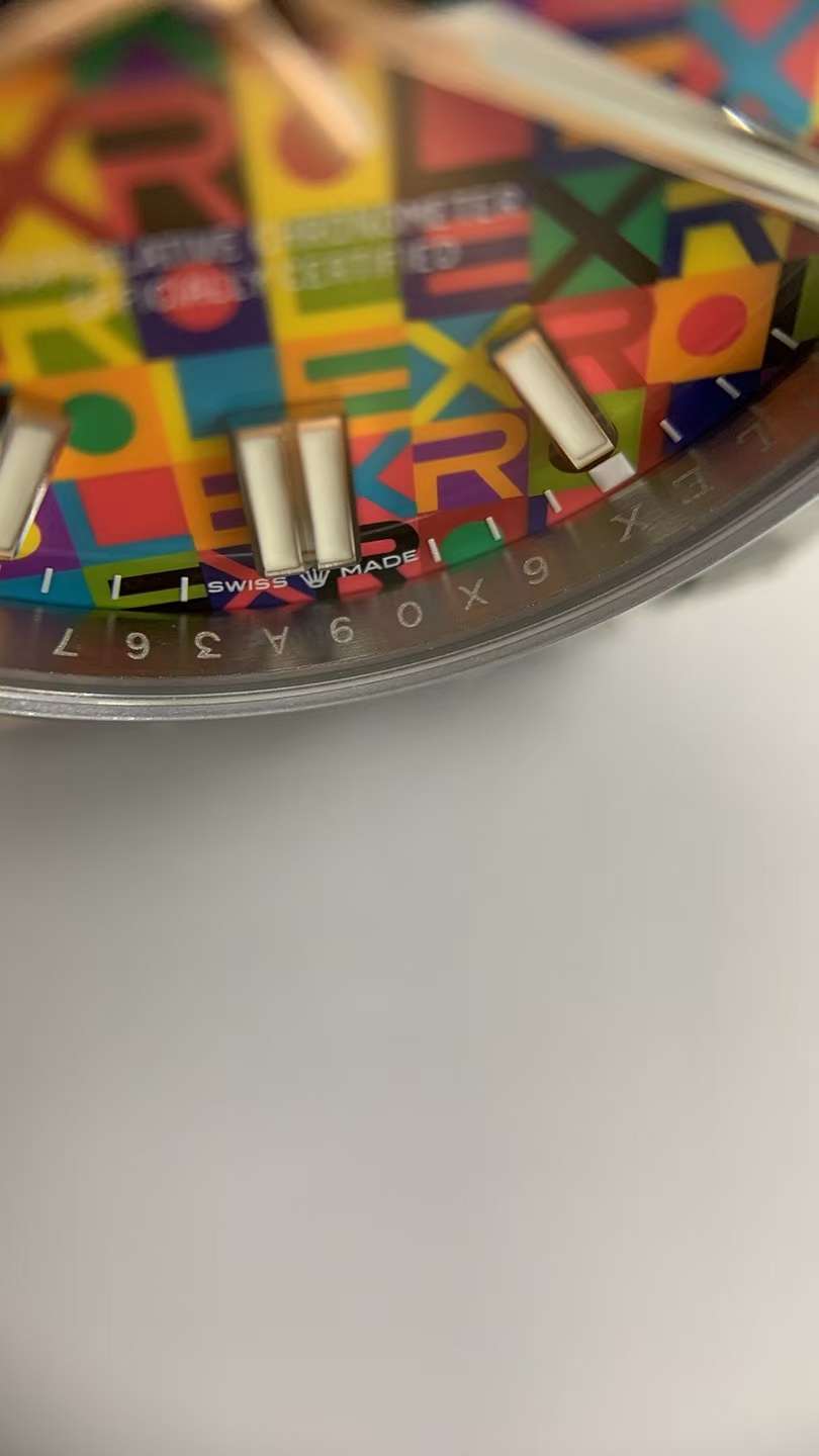 (image for) VSF Rolex Oyster Perpetual 134300 41mm Colorful Motif Dial Super Clone 3230 Movement